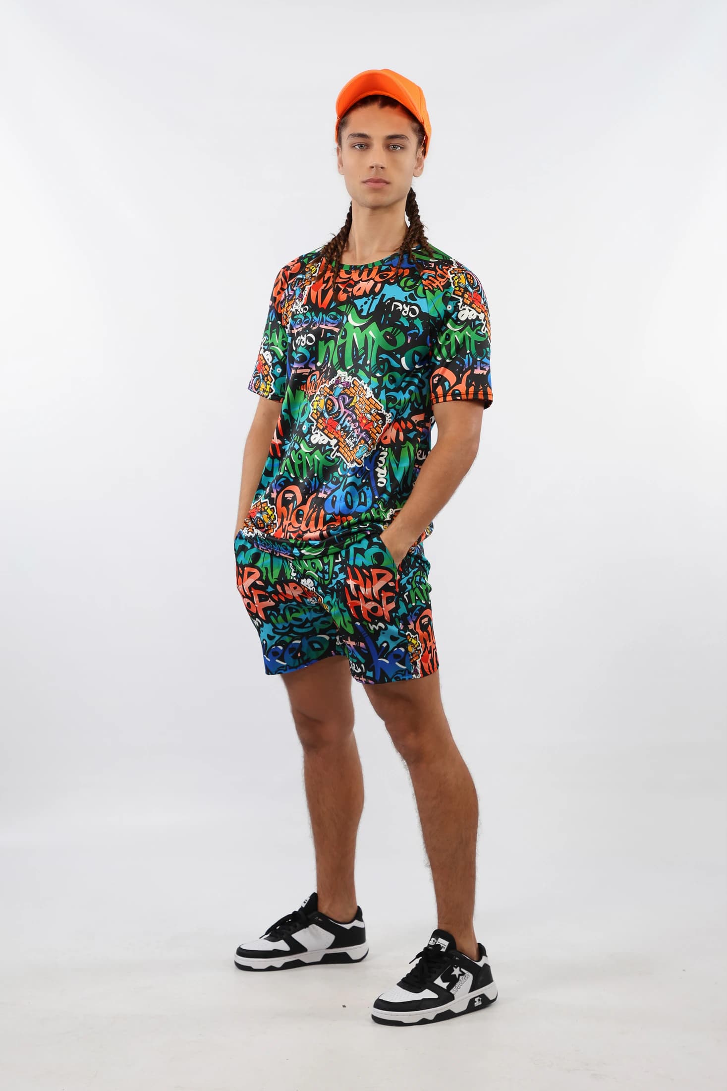 Graphic Printed Short Set - imagen 1