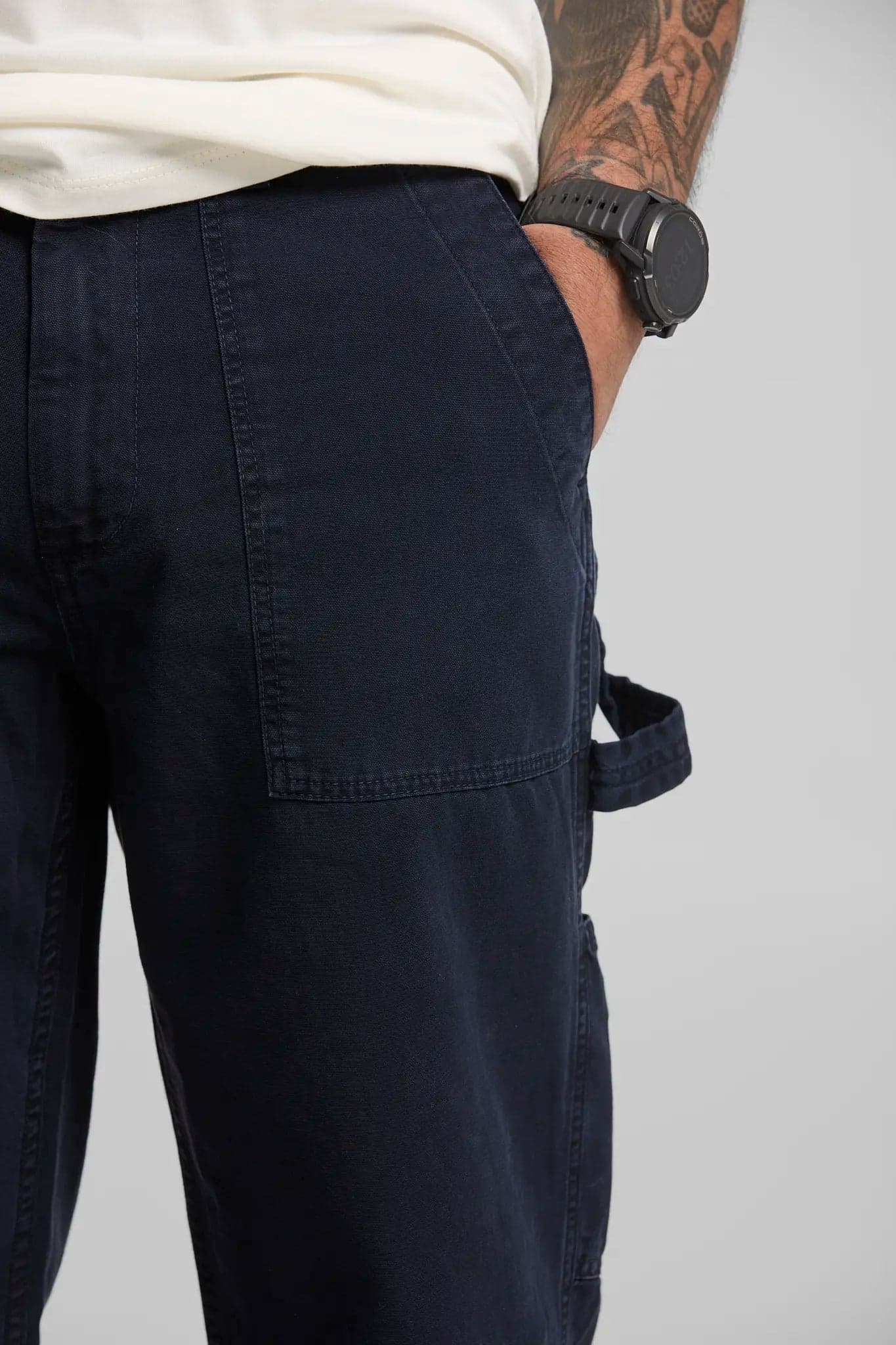 Pantalón Carpenter azul oscuro - imagen 3
