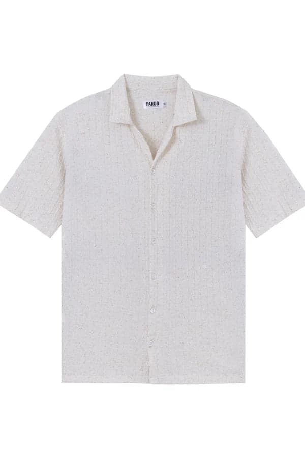 CAMISA BLANCA JASPEADA - imagen 2