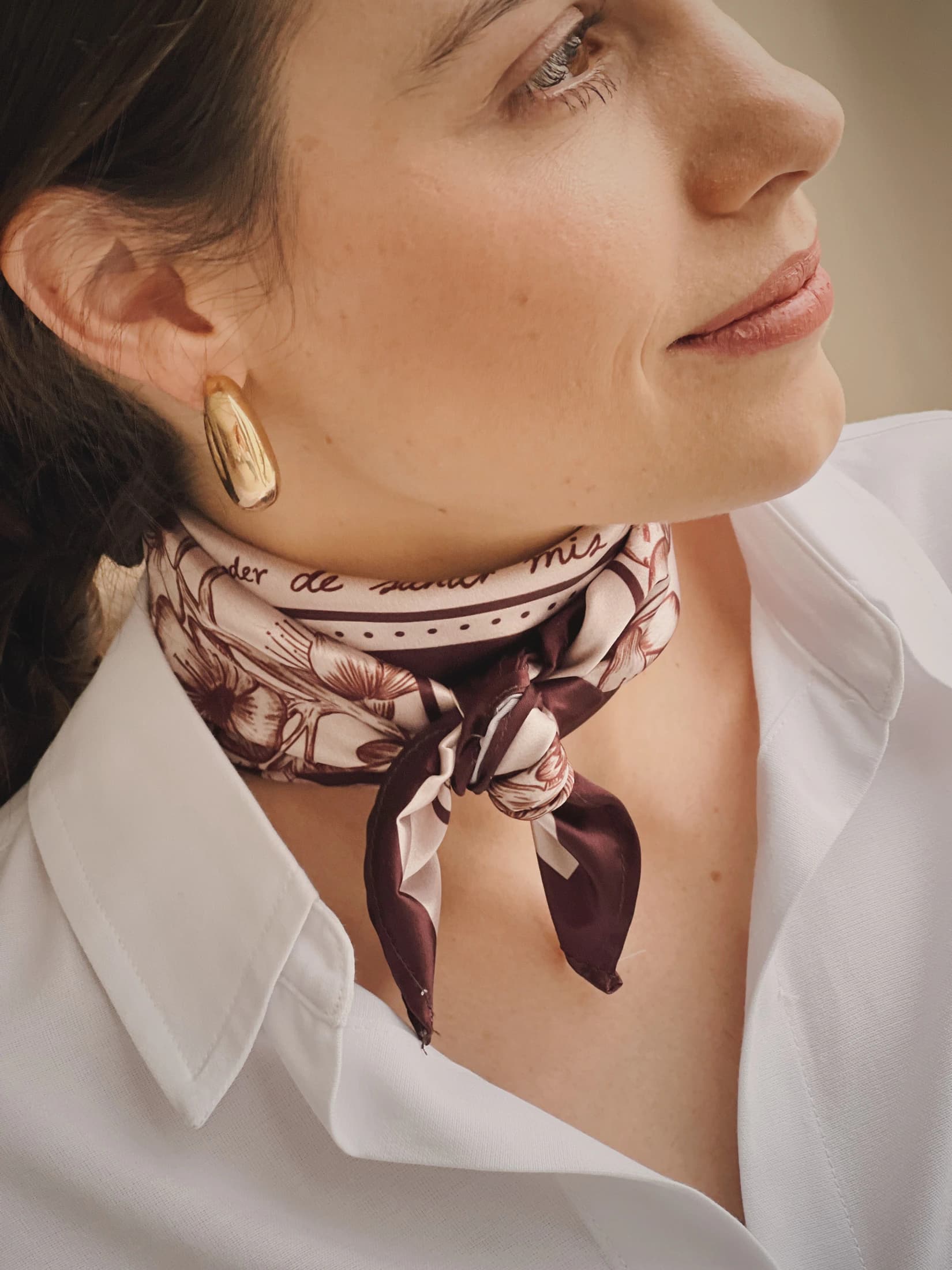 Pañoleta Beige Mère