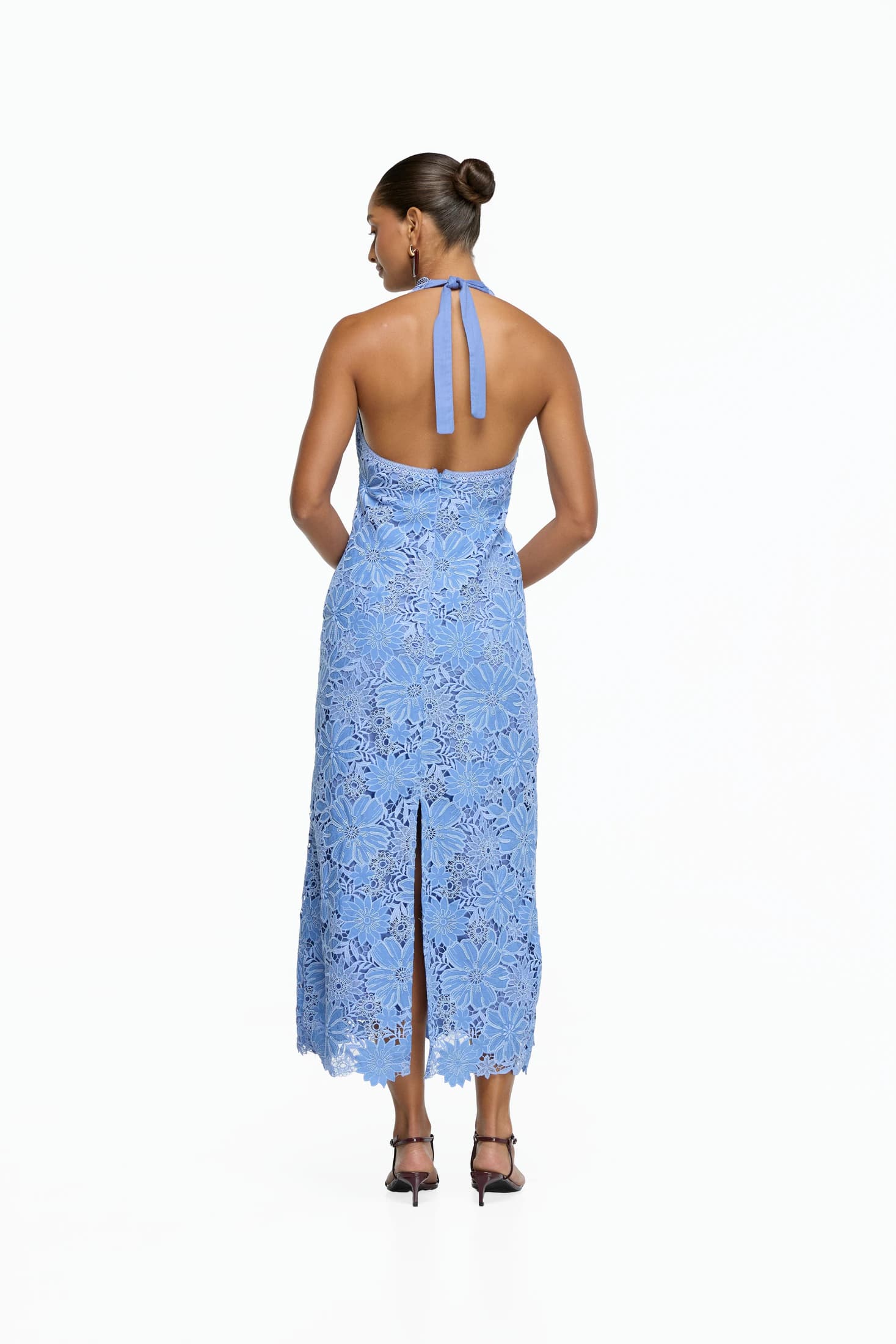 ODETTE MAXI DRESS BLUE - imagen 5