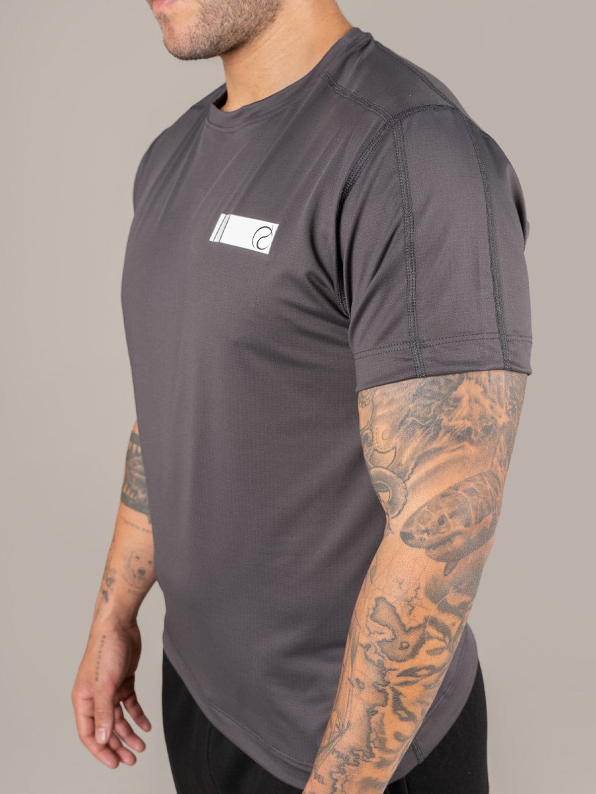 Camiseta Marco Supra Hombre Gris - imagen 3