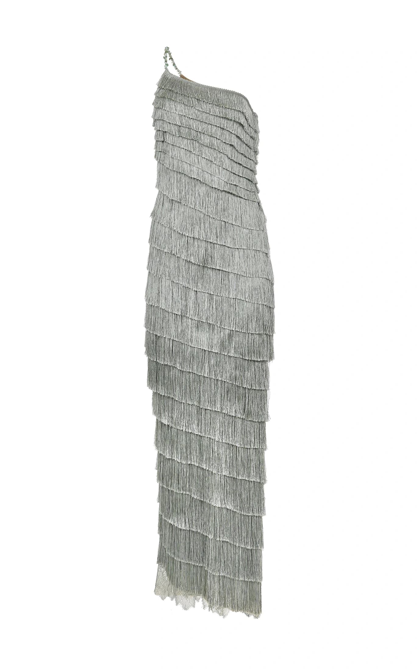 Isidora Mint Fringe Dress - imagen 1
