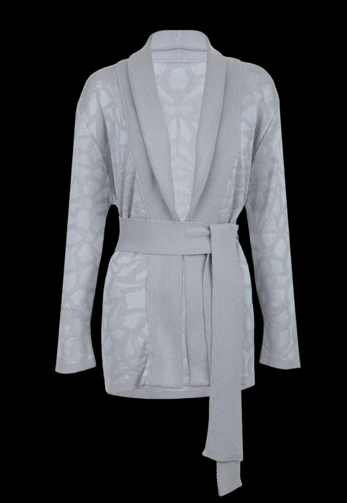 Cardigan Essence – Gris Perla