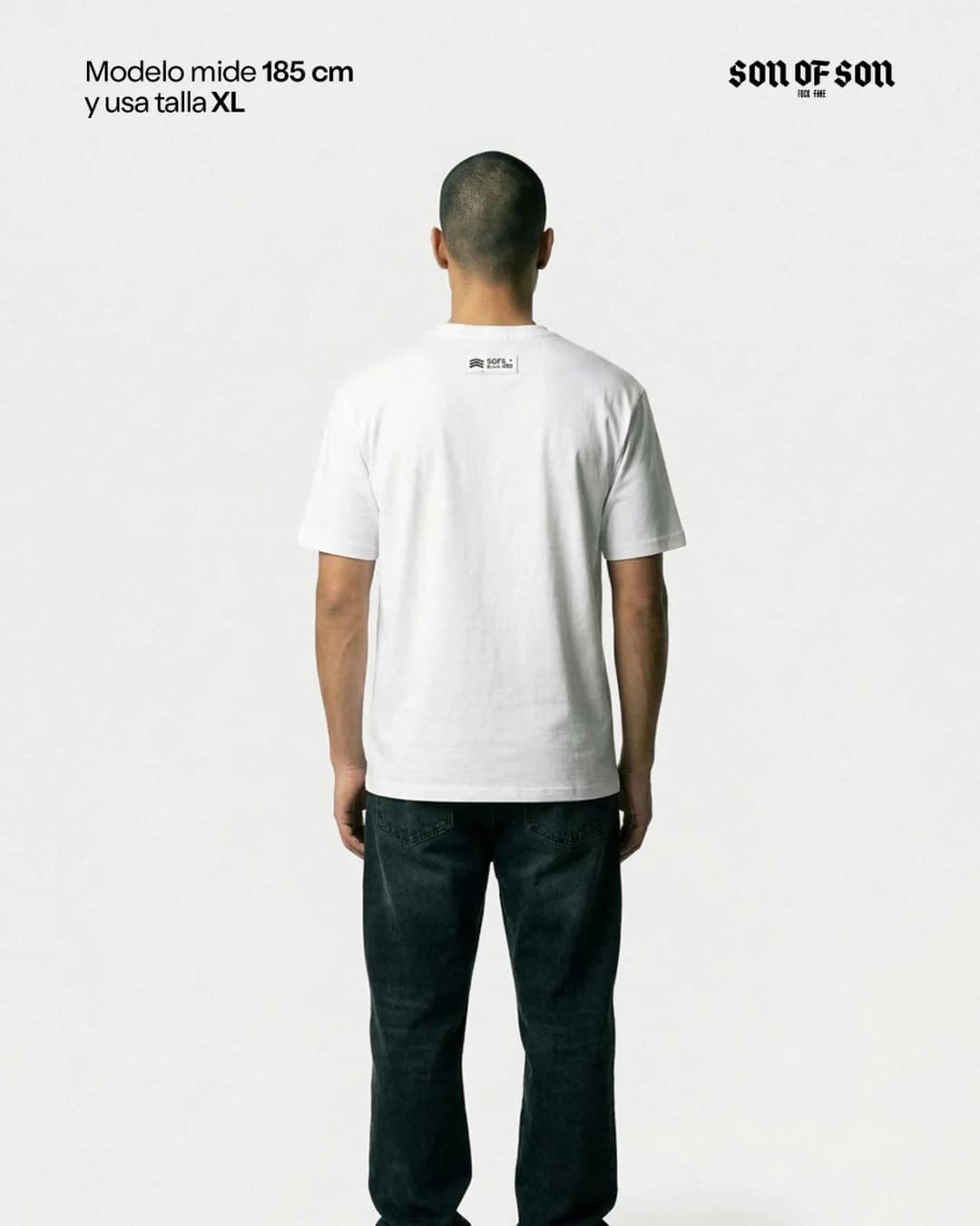 REGULAR FIT CODE — WHITE - imagen 4