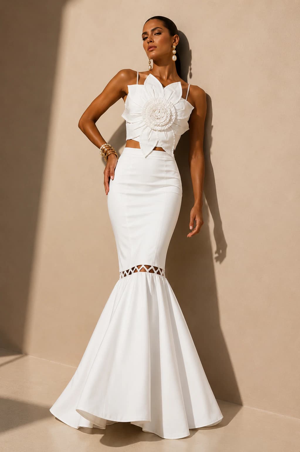 Crop Top Nogal blanco - imagen 2