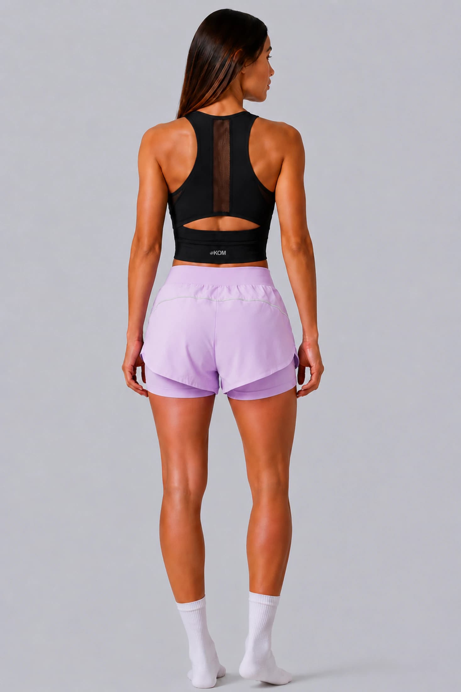 Short Running Deportivo Mujer Línea Giro PLUS con Boxer Interno y Bolsillos - imagen 10