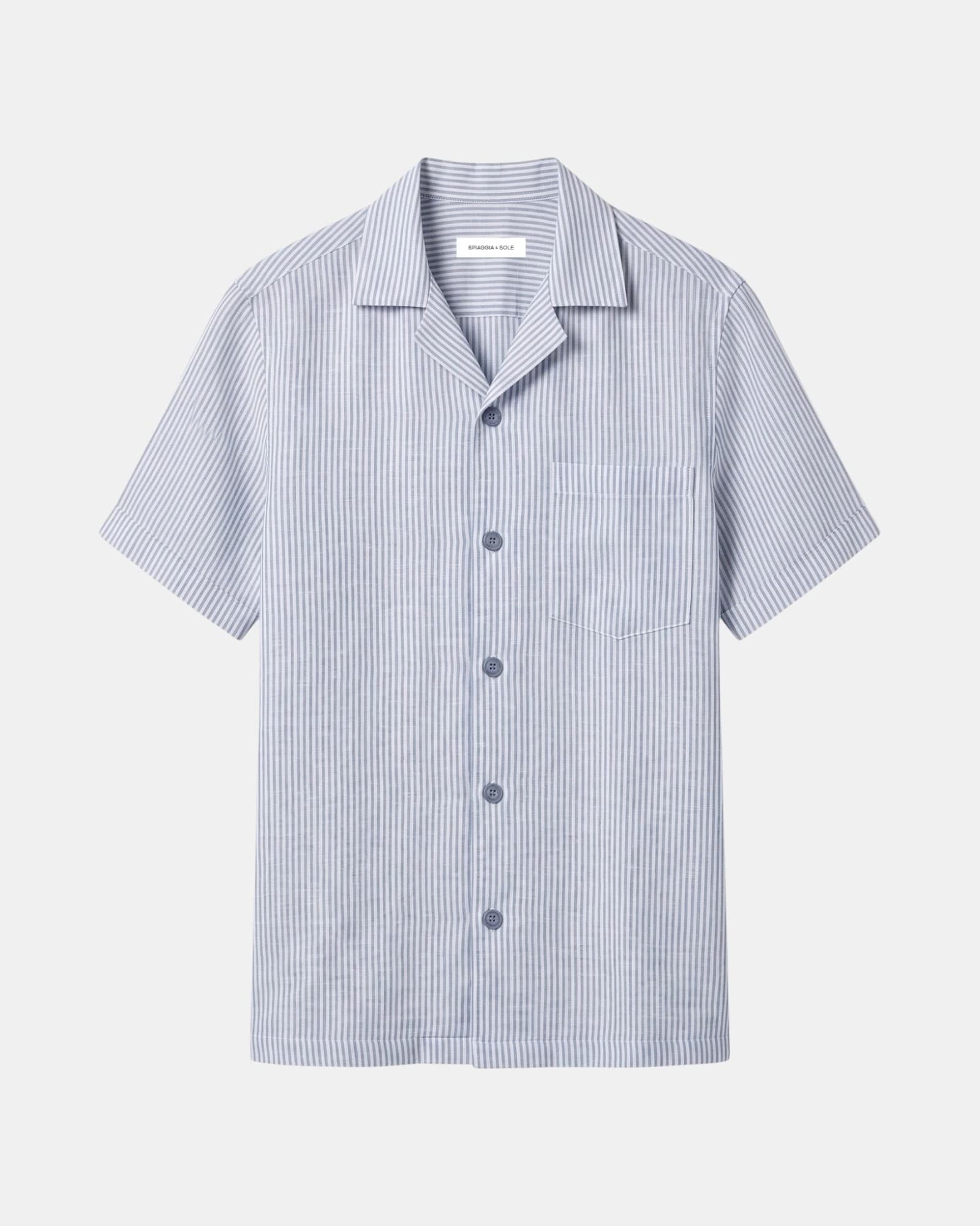 Camisa Portofino Blue Stripe - imagen 1