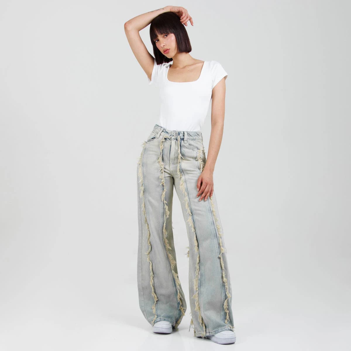 Jean Axspen Wide Leg  Ax-3041 HORMA REDUCIDA - imagen 7