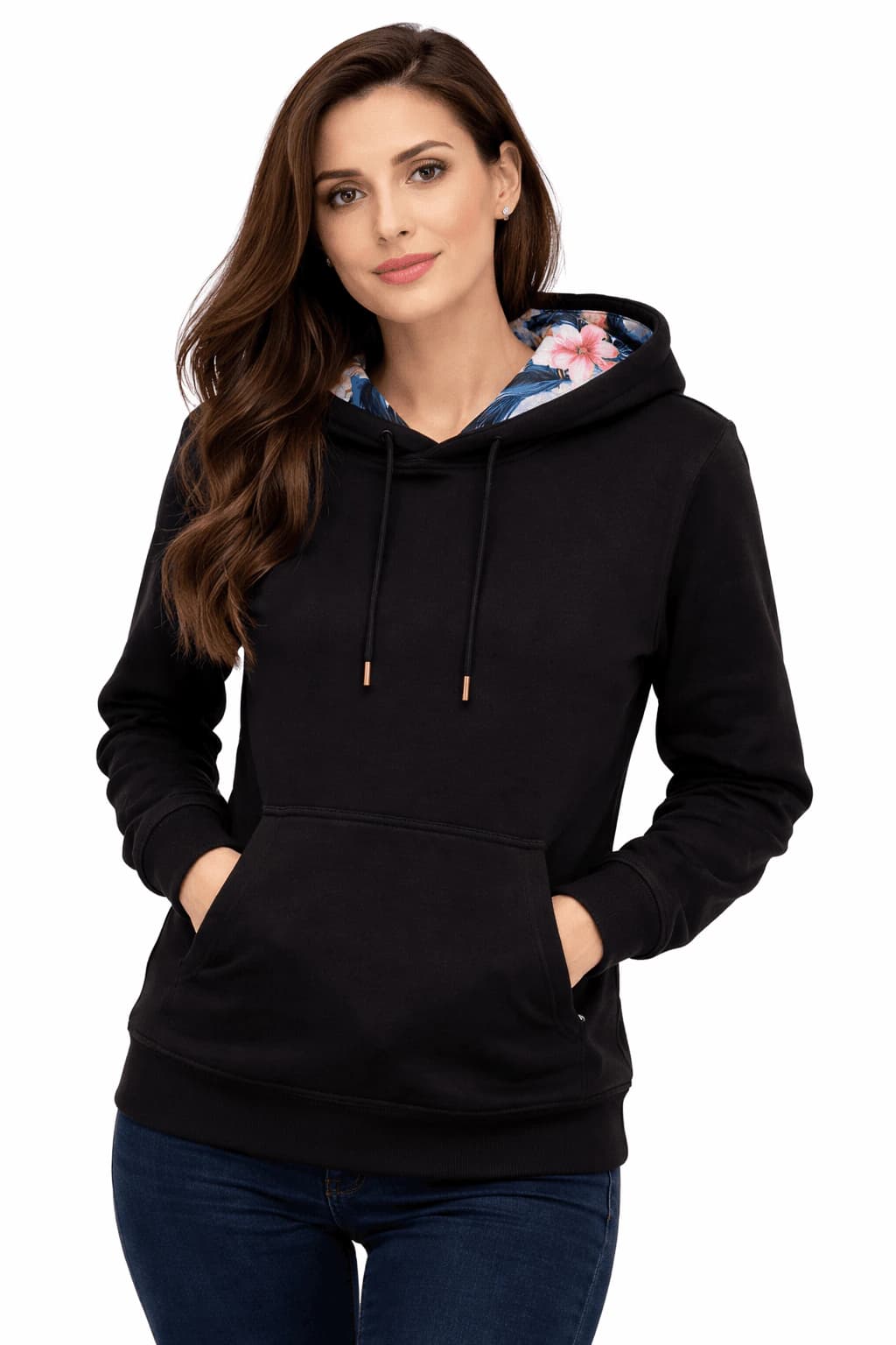Black Flowers Hoodie - imagen 2