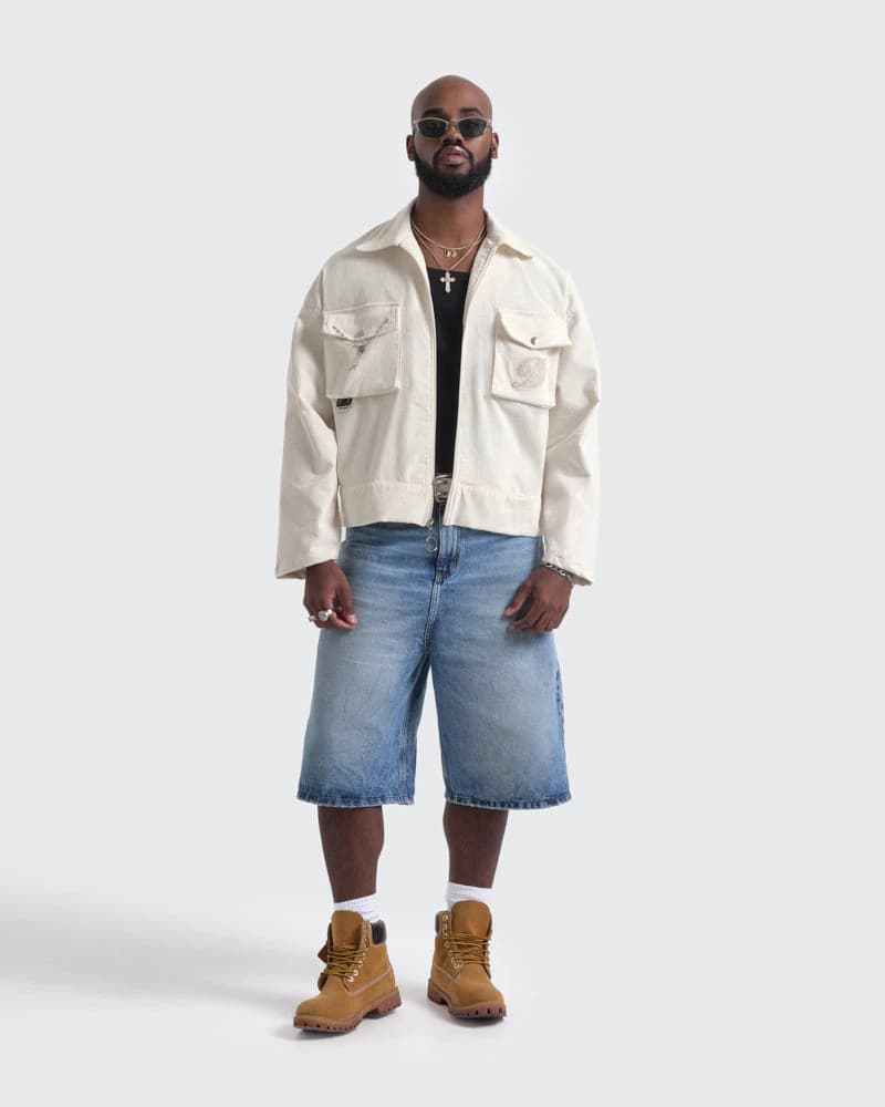 Chaqueta Ivory Boxy Essential - imagen 7