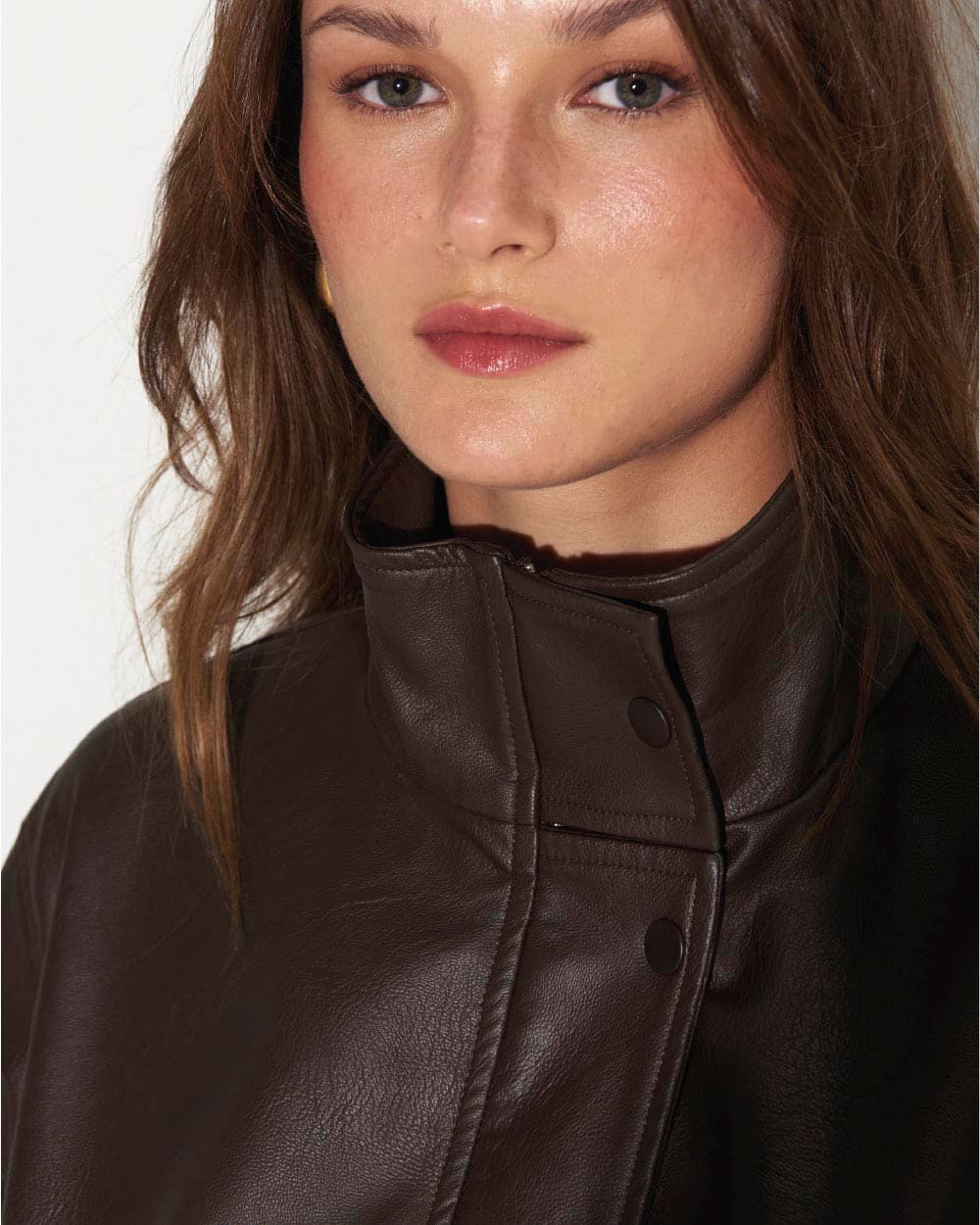 BROWN CUT JACKET - imagen 5