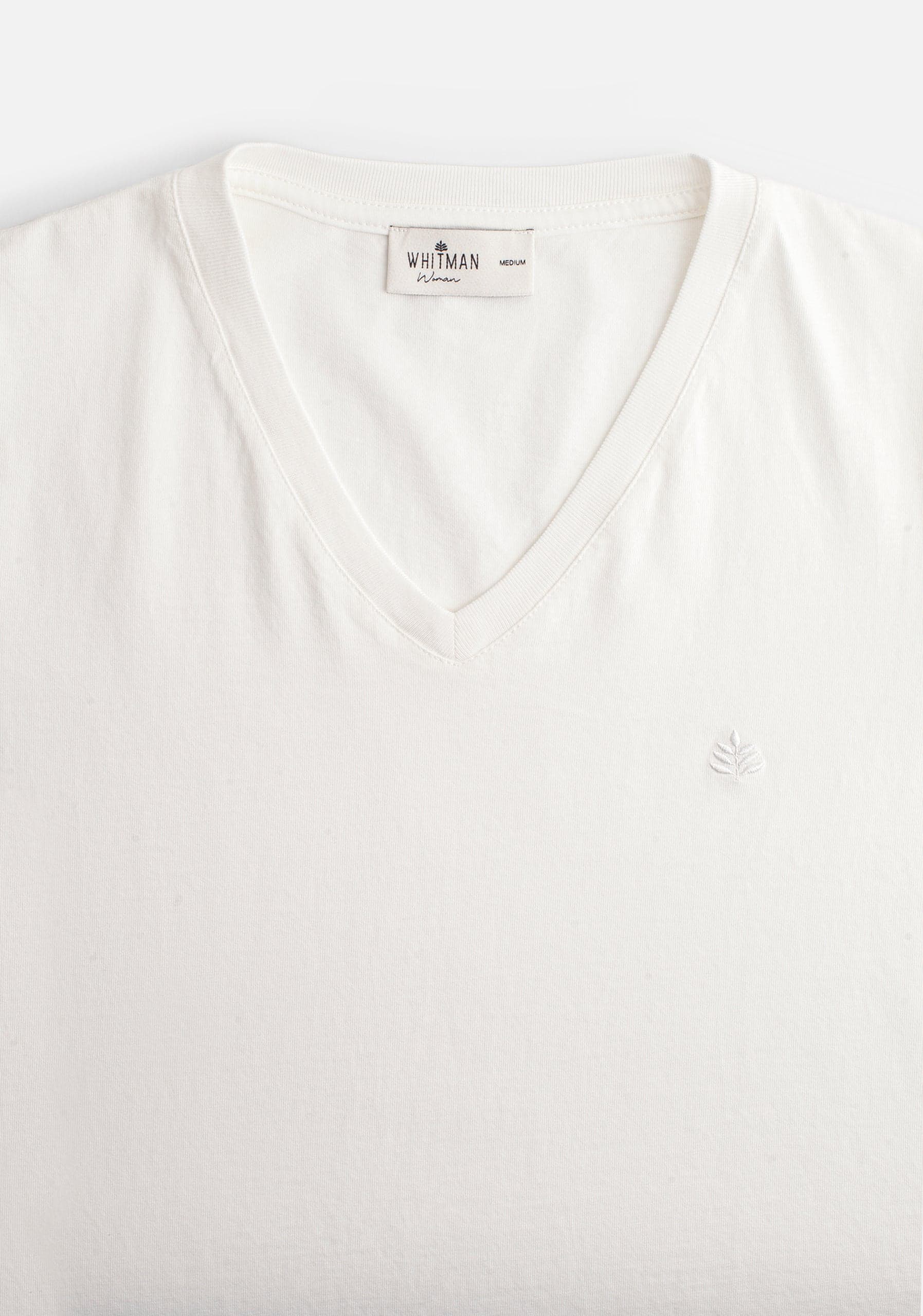 Camiseta CV Mujer Marfil L-Atn - imagen 2