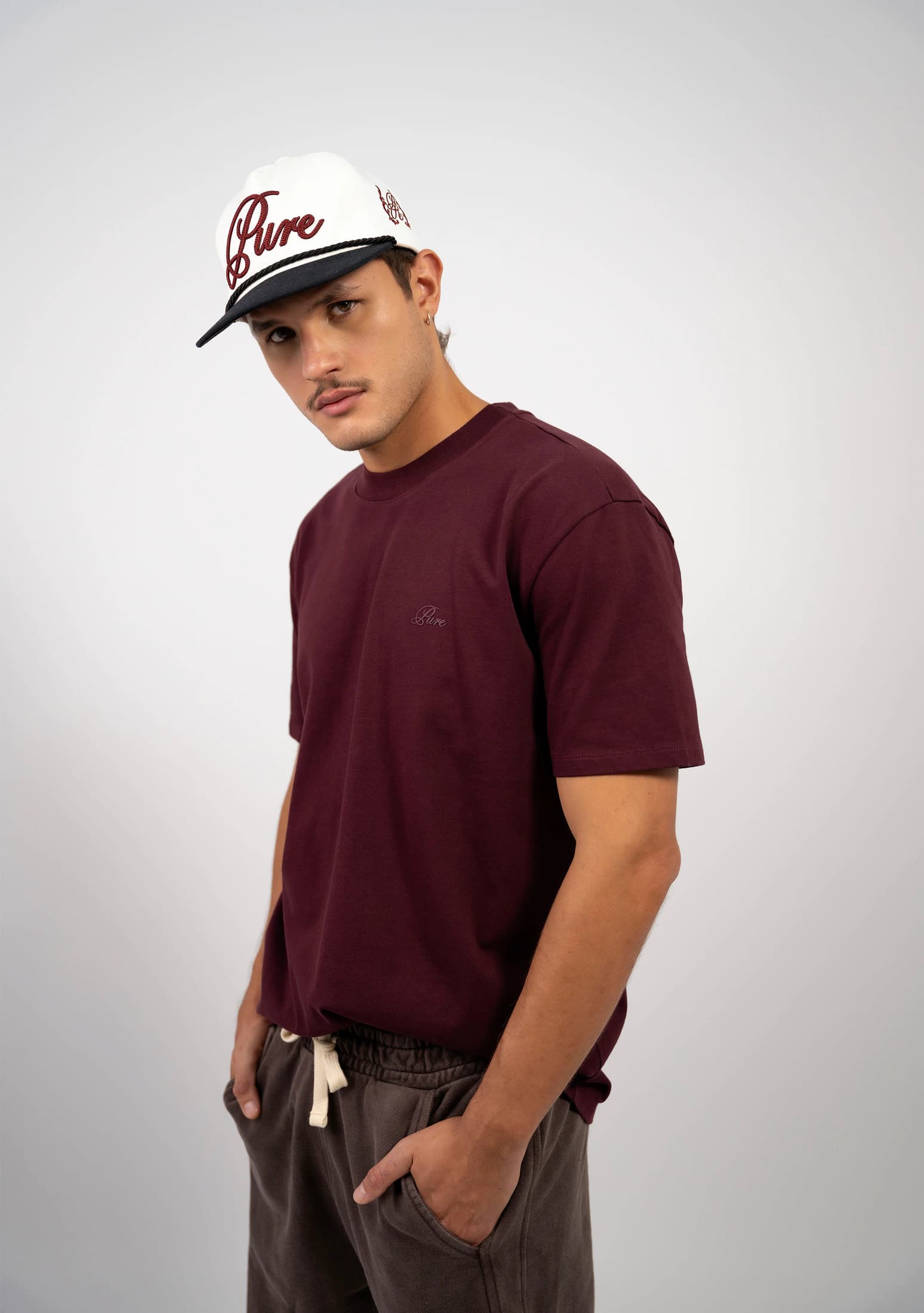 Classic Burgundy T-Shirt - imagen 1