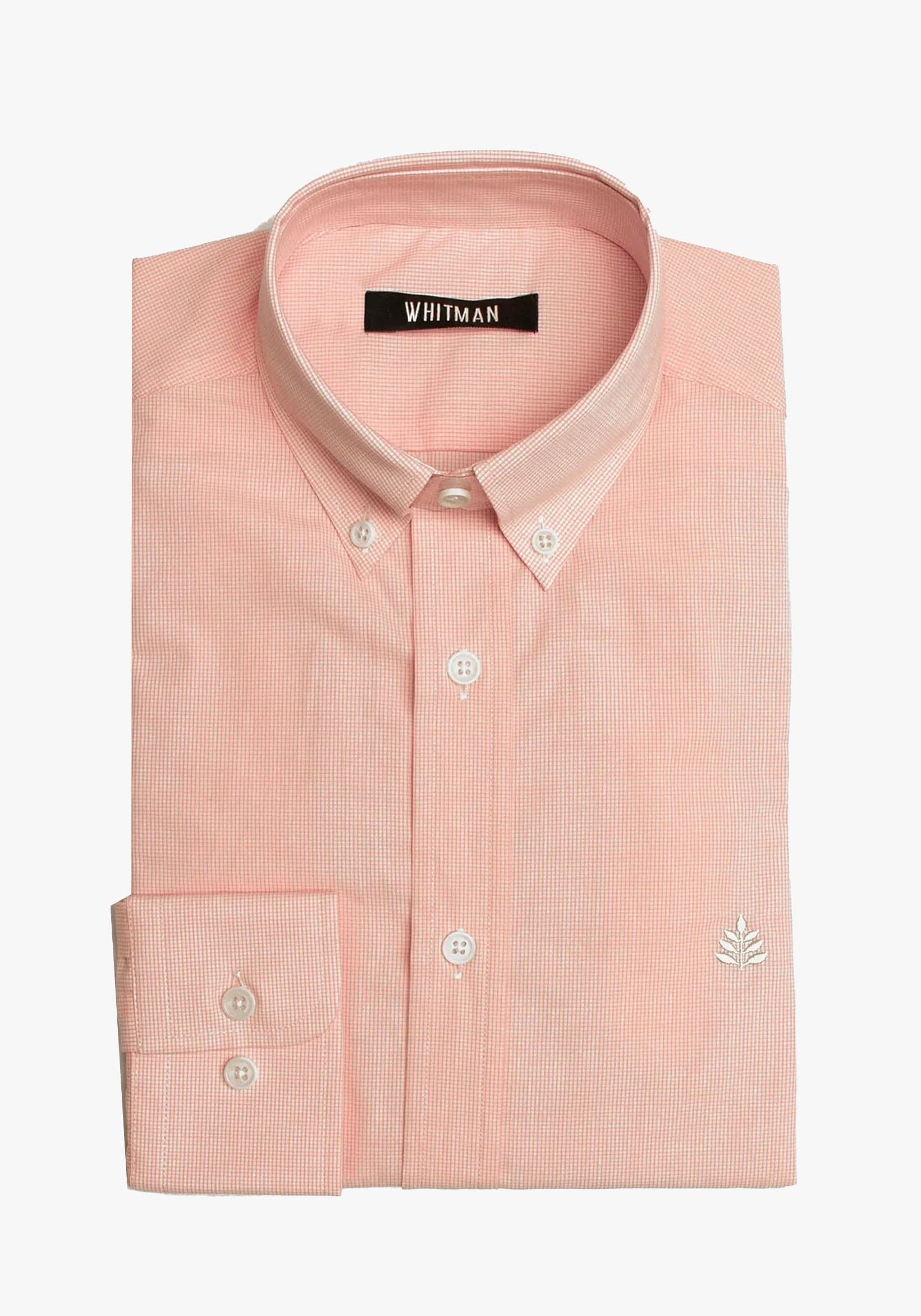 Camisa Whitman Cuadros Rosado-Blanco - imagen 1
