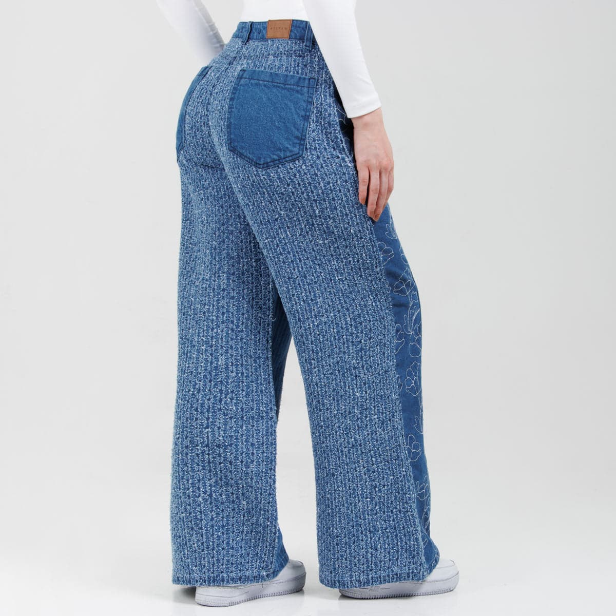 Jean Axspen Wide Leg Ax-3055 Rigido - imagen 4
