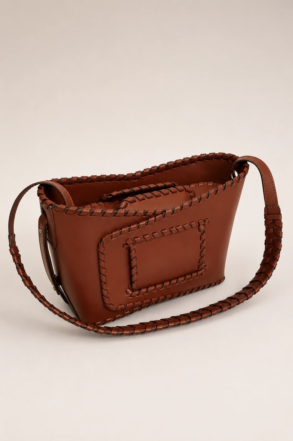 Omamori Bag, Braided - Brown - imagen 5