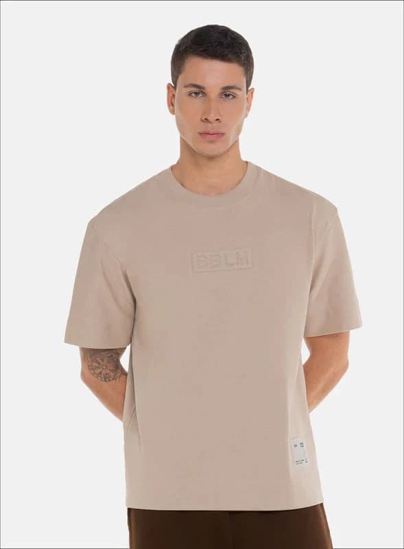 CAMISETA OVERSIZE 100% ALGODÓN CON ESTAMPADO EN FRENTE - PRECIO ESPECIAL - imagen 1