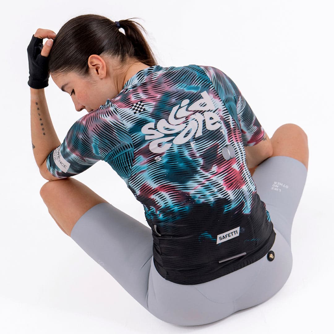 CAMISA CICLISMO MANGA CORTA SOLID CORE PARA MUJER - imagen 3