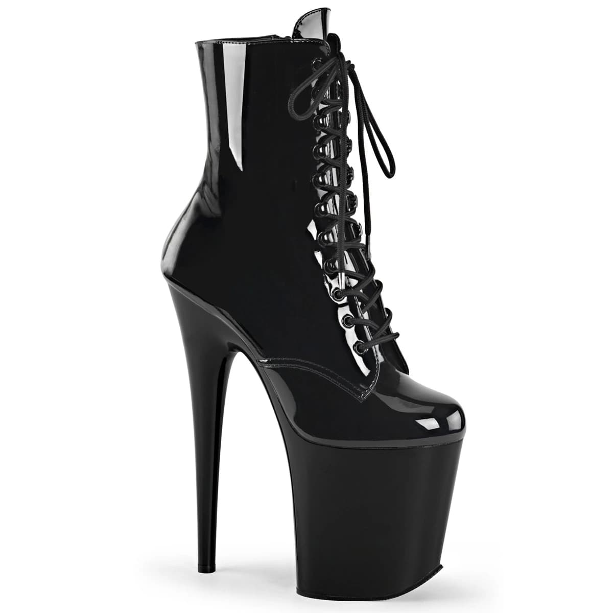 Botas Plataforma Pole Dance Pleaser FLAM1020 Negras