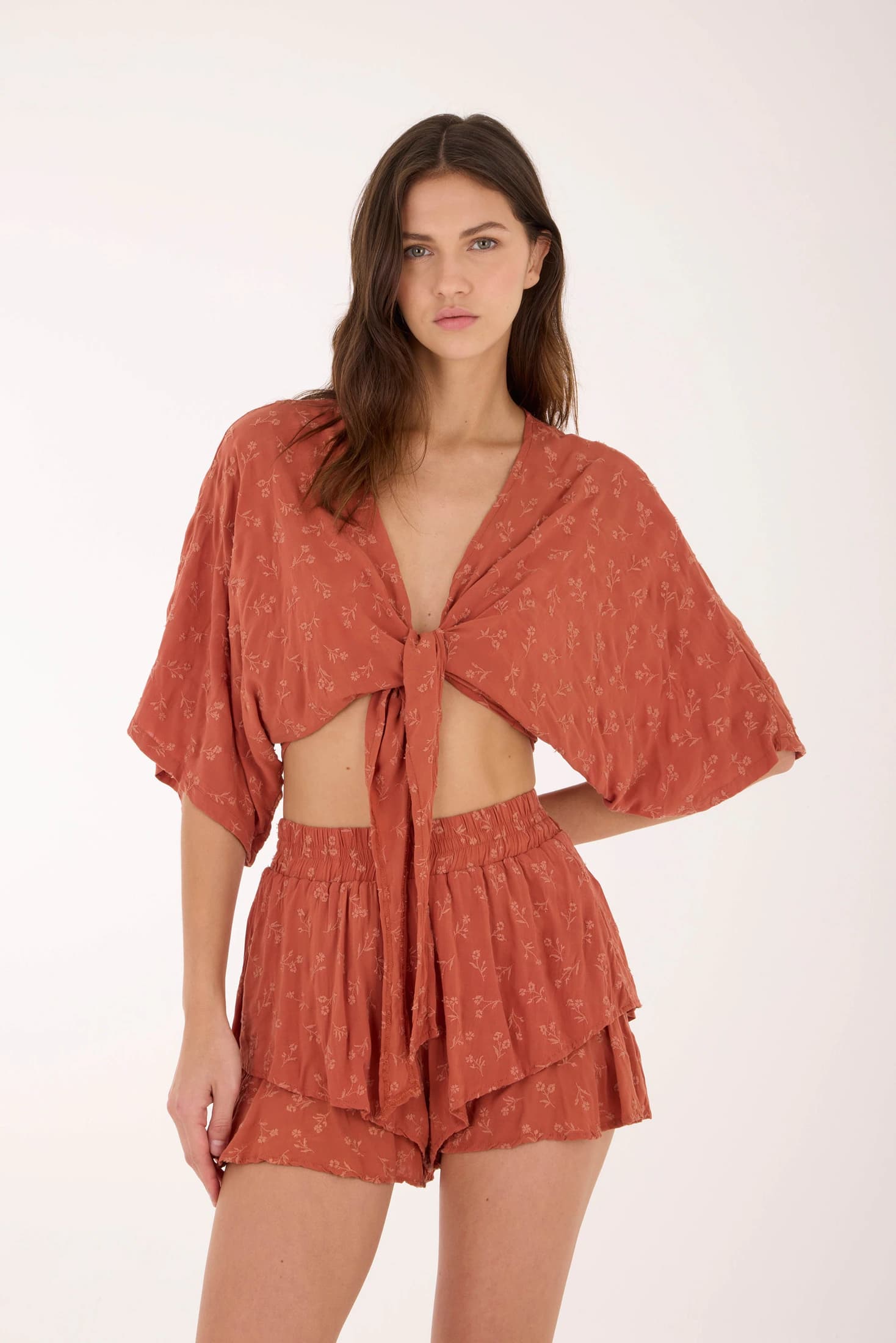 Sunset Embroidery Isla Short - imagen 2