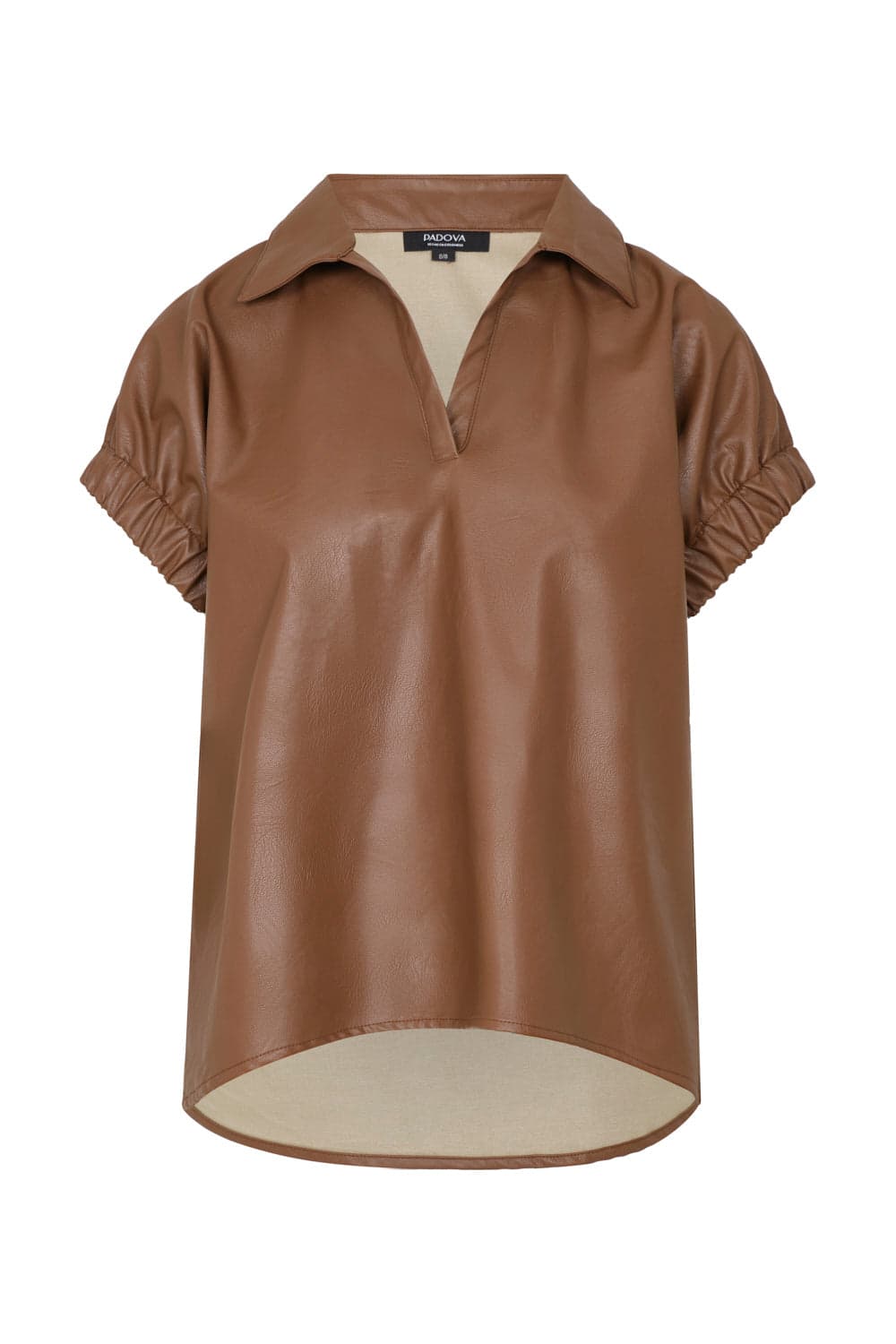 Blusa Janine Cuerina Camel - imagen 4