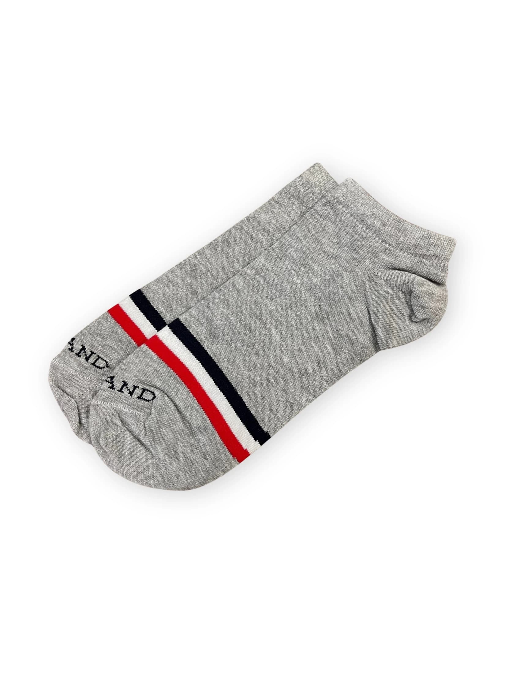 Medias tobilleras cortas color gris claro