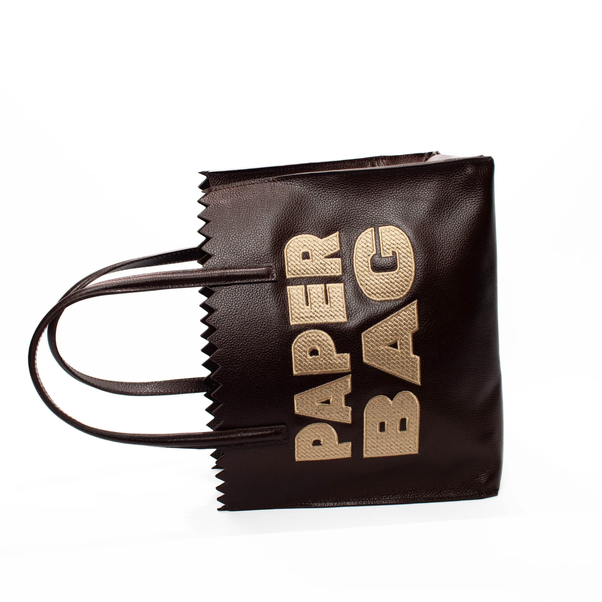 Paper Bag Shorts chocolate x beige - imagen 3