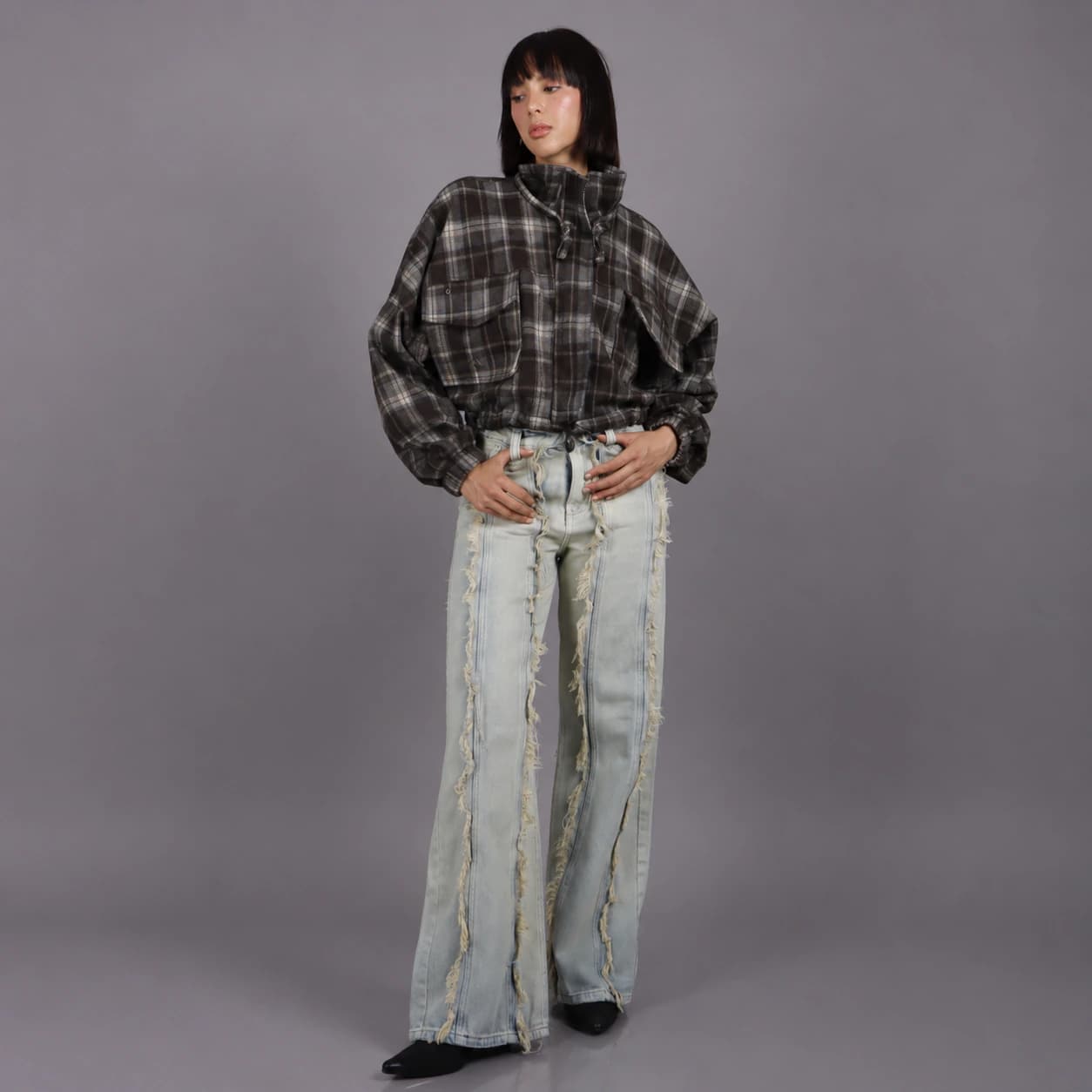 Jean Axspen Wide Leg  Ax-3041 HORMA REDUCIDA - imagen 1