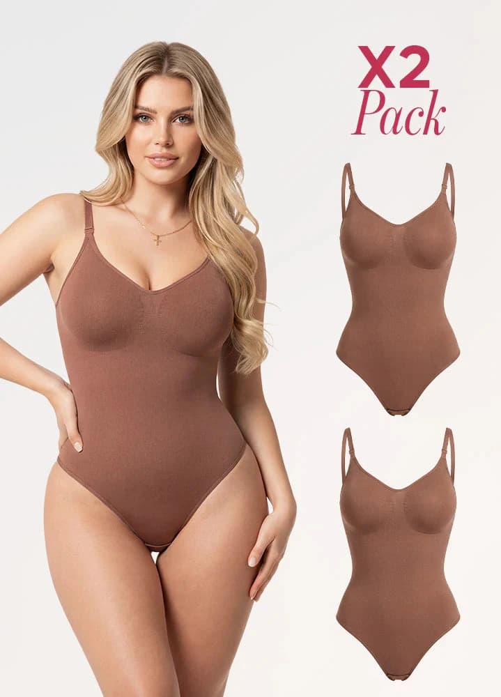 2 Pack Body: Tanga Invisible con Soporte de Busto | Salome 5601 | Ant 7001 - imagen 3
