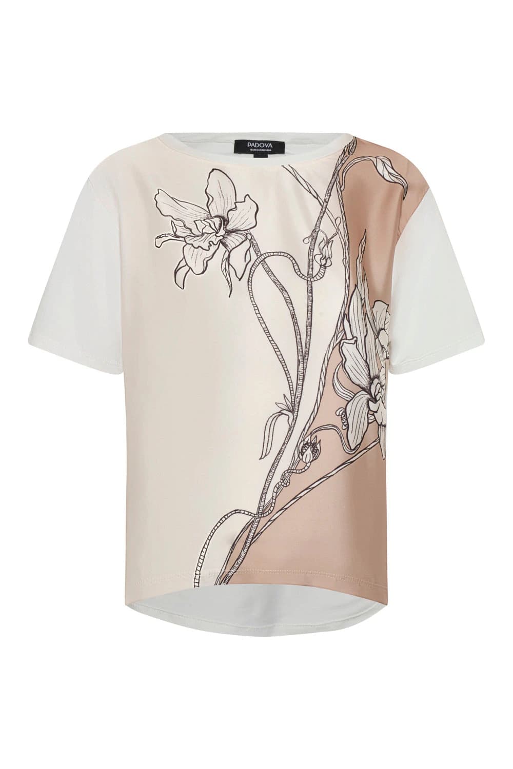 Camiseta lourdes beige - imagen 1