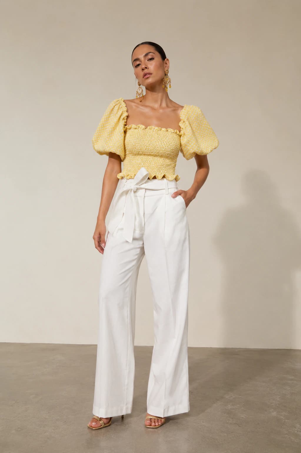 Blusa Baudo Amarillo - imagen 2