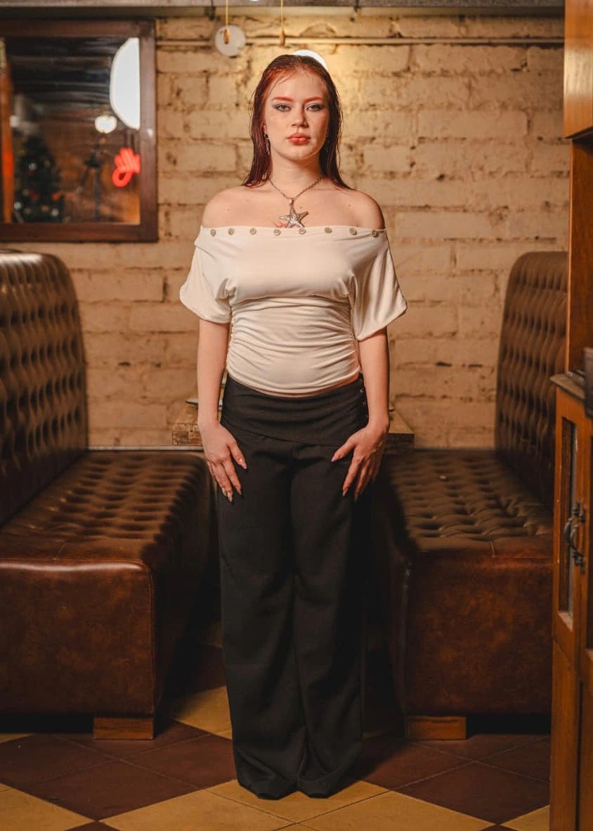 FLOSSIE PANTS NEGRO - imagen 4