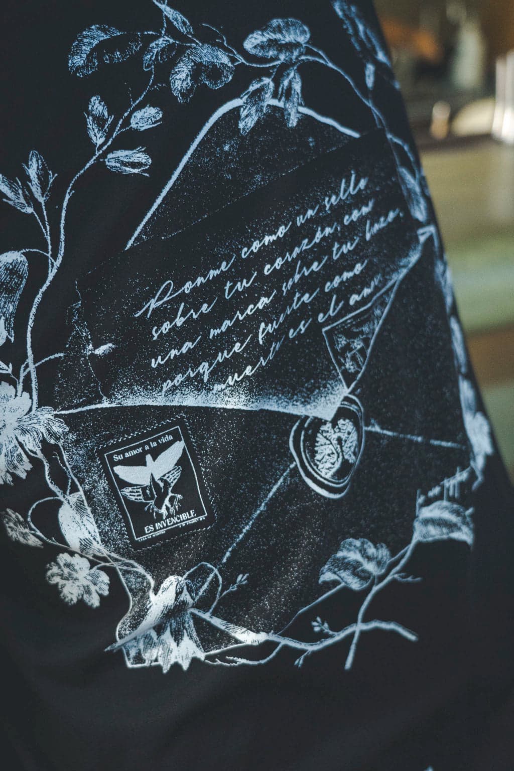 Camiseta Oldfashioned  Negra - imagen 4