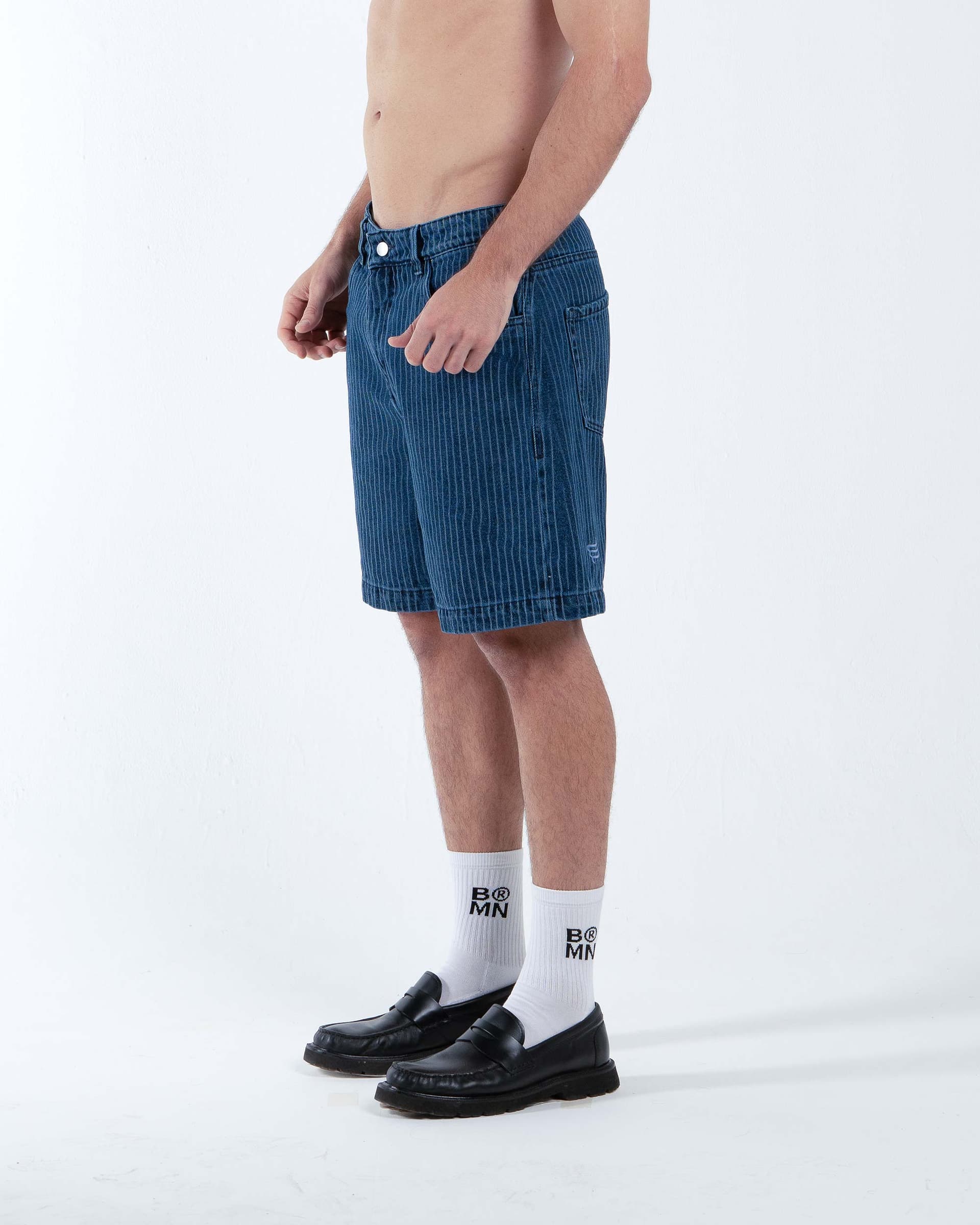 NATIVE DENIM STRIPE SHORT - imagen 2