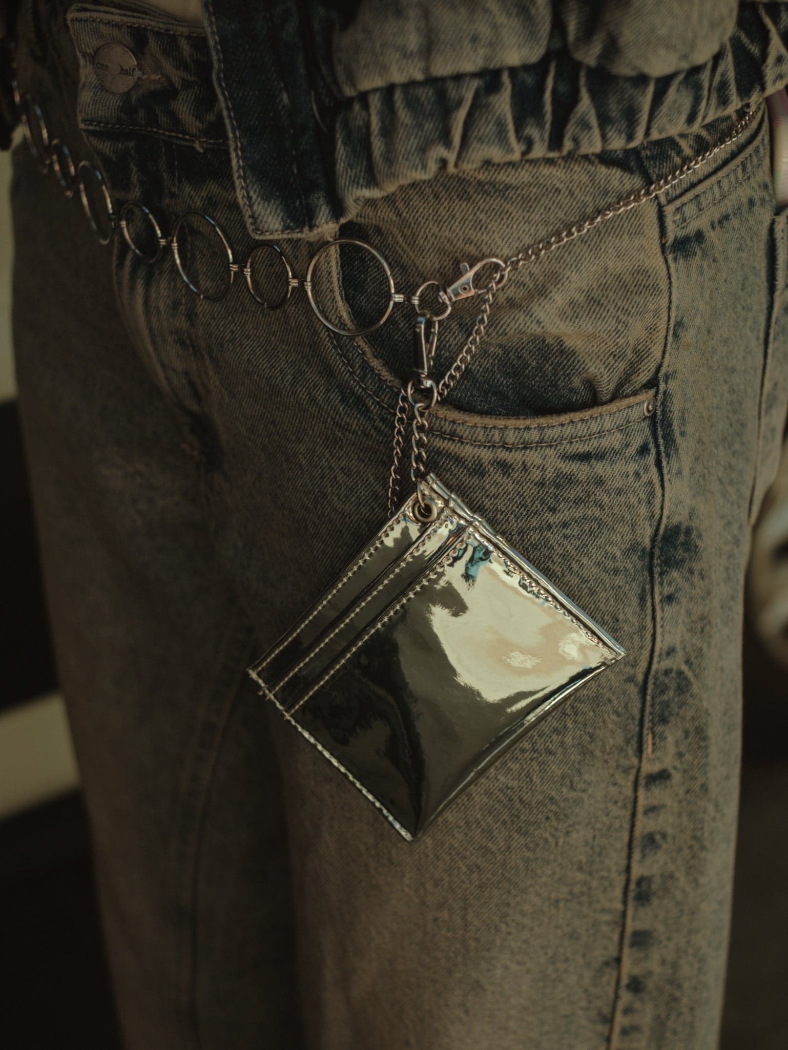 ONE HALF CARD HOLDER - SILVER - imagen 5