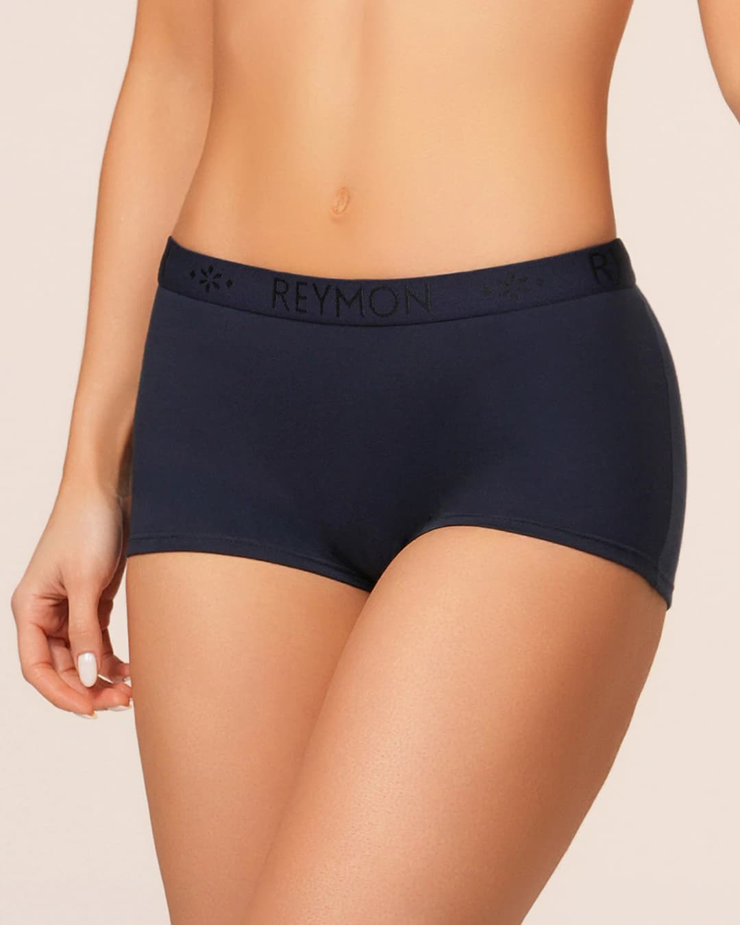 Boxer Femenino Tiro Alto en Algodón con Elástico Reymon Ref. 8011 - imagen 24