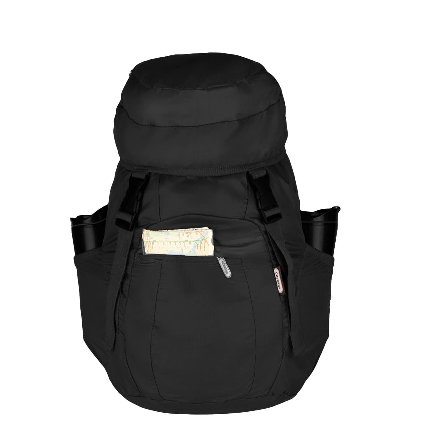 Morral Viajero Plegable Citybags Negro - imagen 3