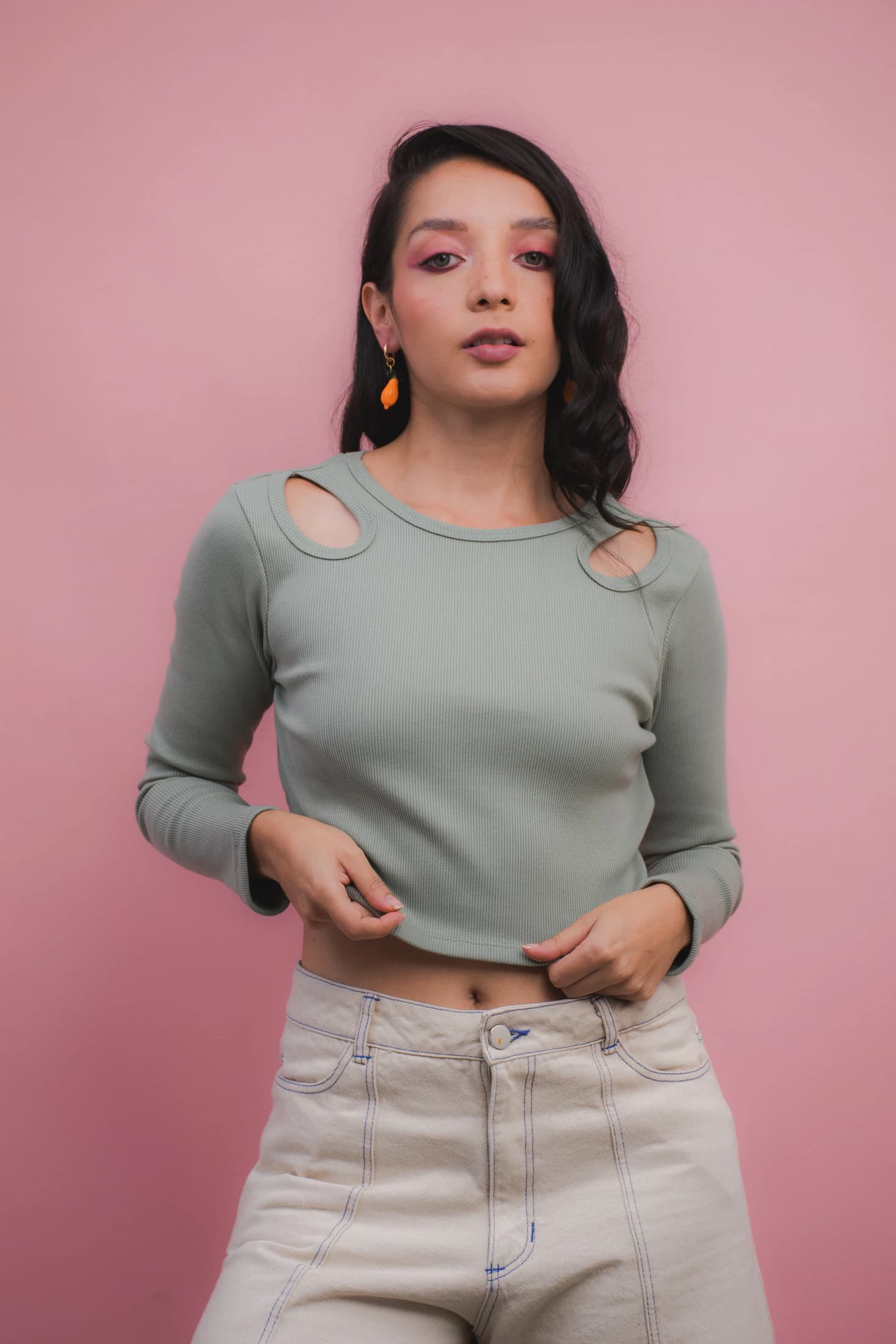Top ADN Cut-Out Jade - imagen 7