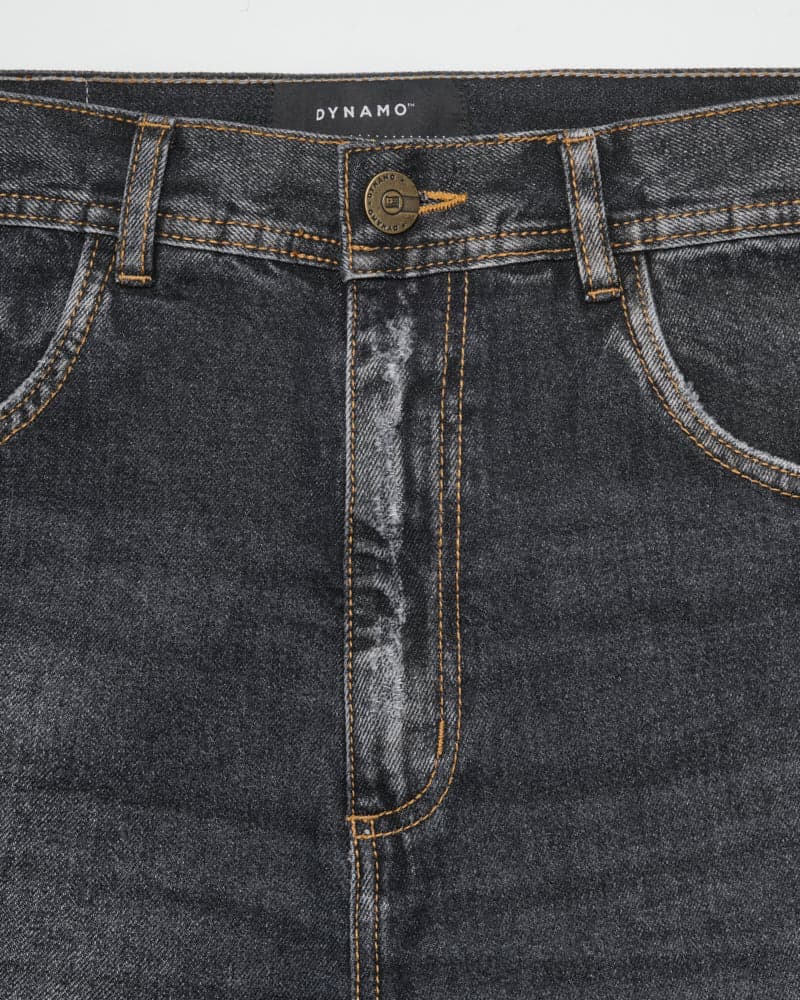 Jeans Baggy Distressed Black - imagen 2