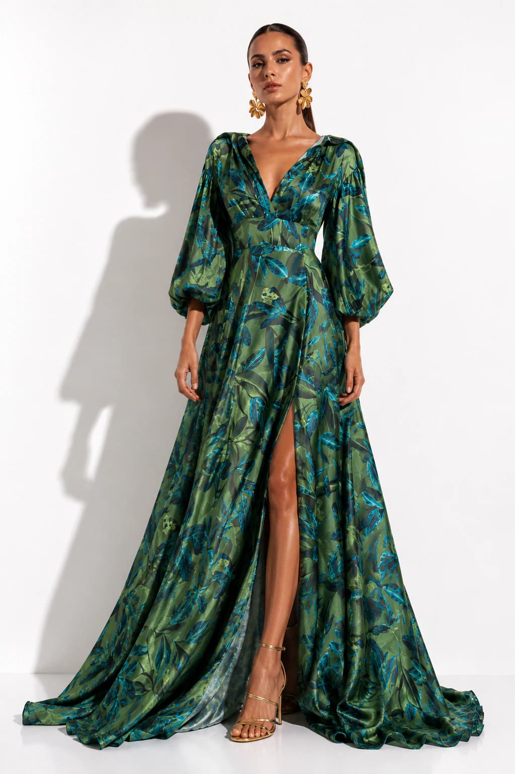 Vestido Ono Estampado Multi Verde - imagen 2