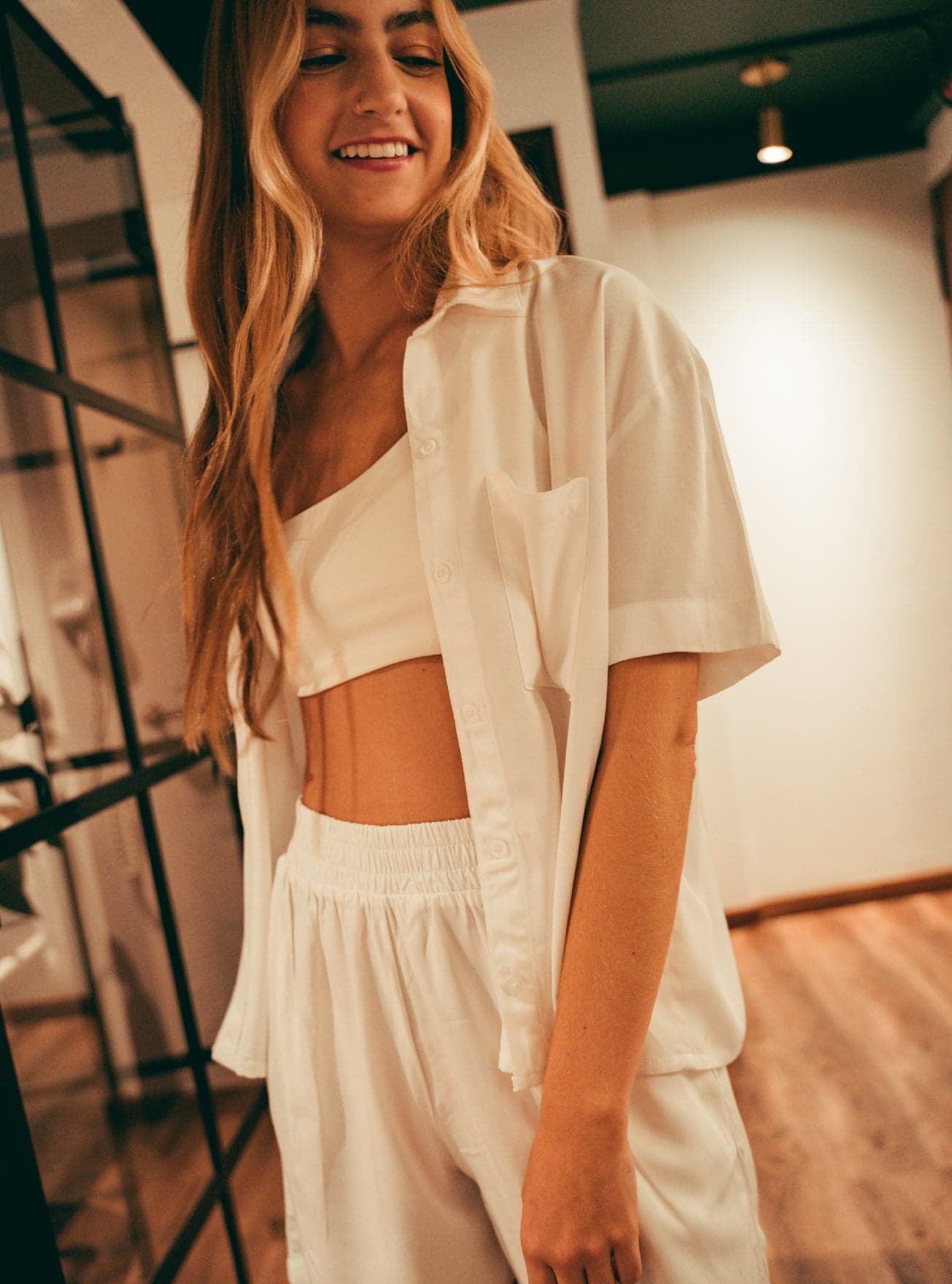 Set Breezy Creamy Short - imagen 1