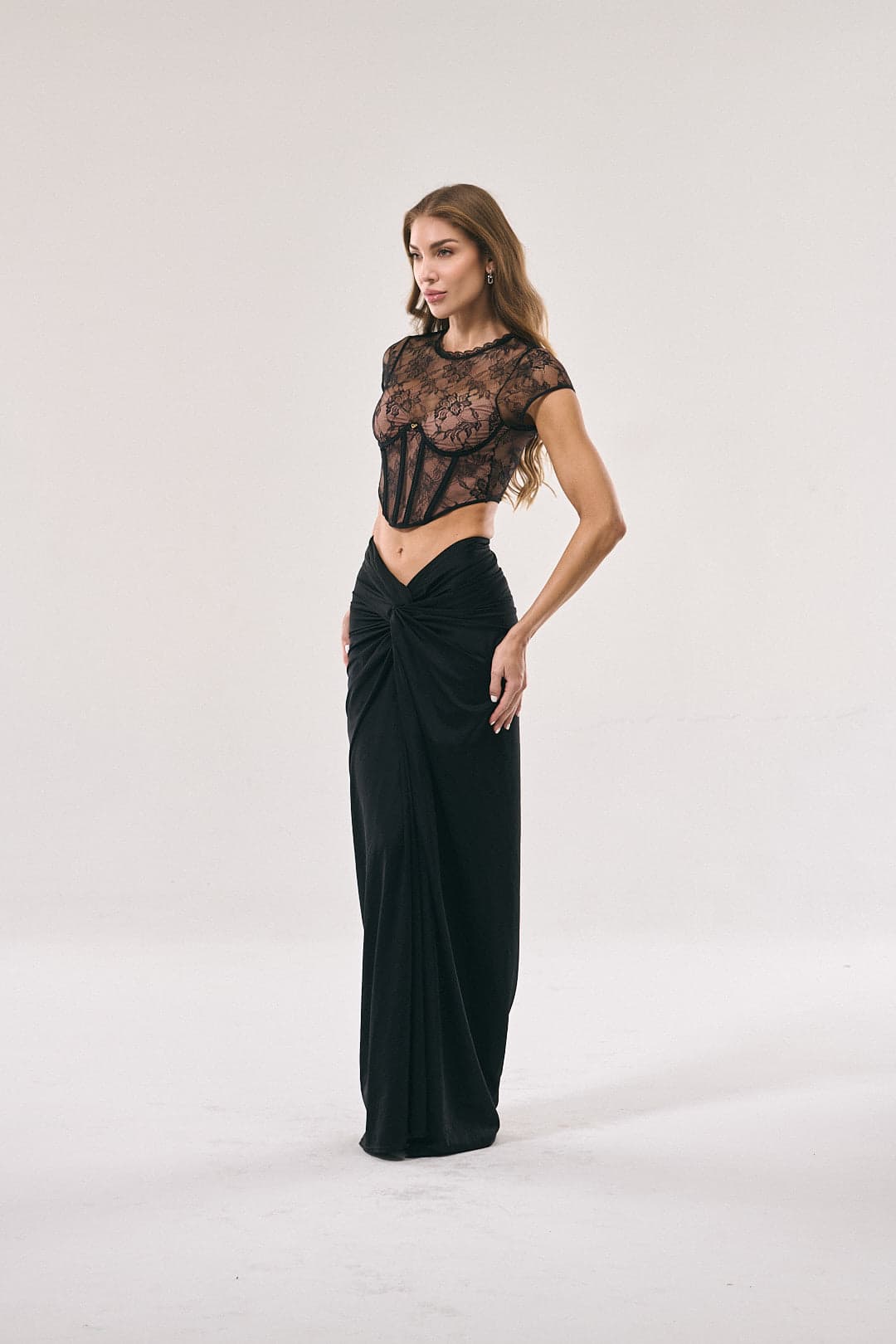 Bustier Vittoria negro - imagen 4