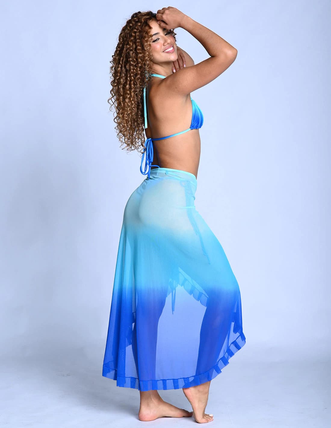 Pareo Calm Turquoise + King Blue - imagen 2