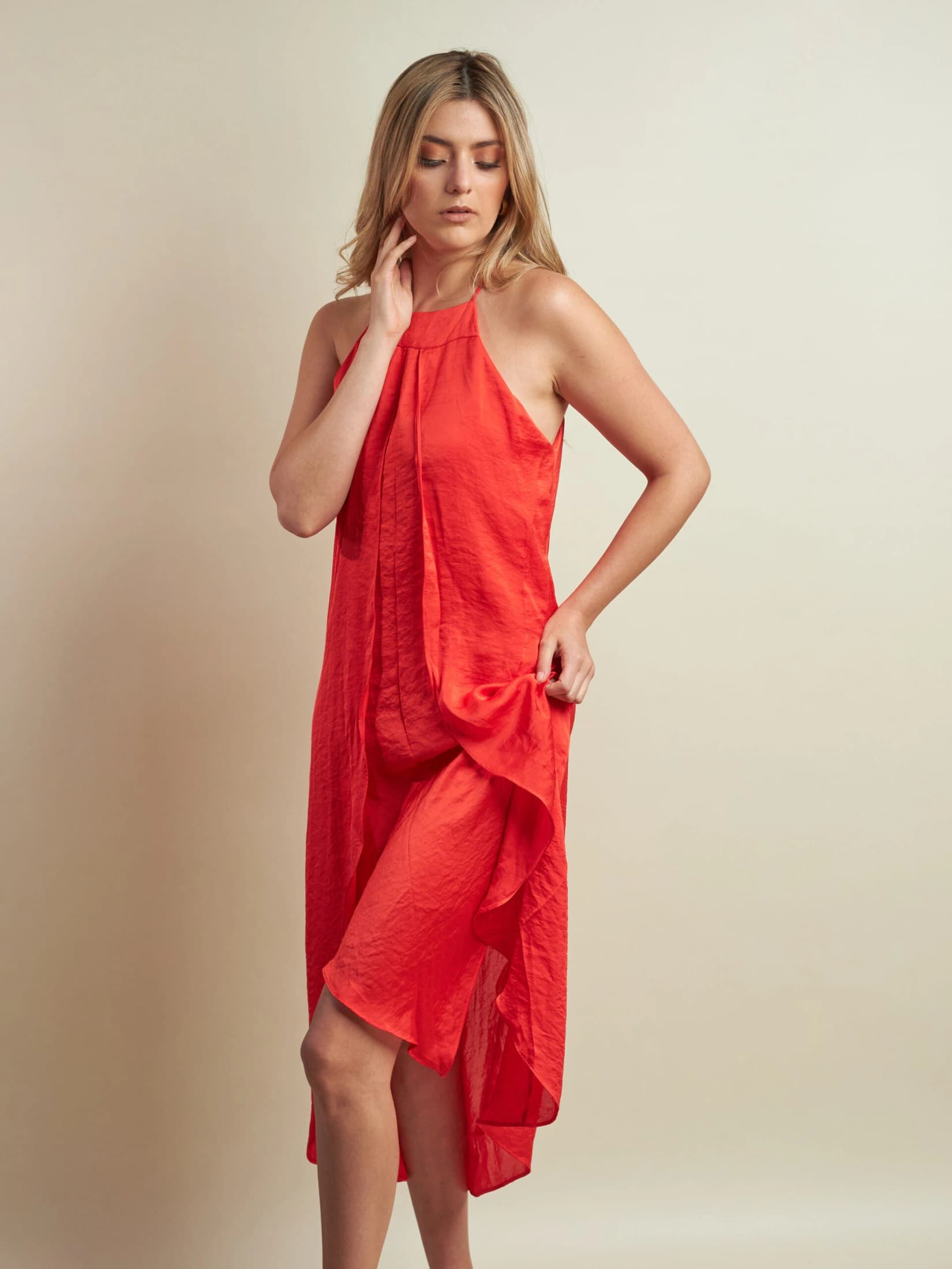 Vestido Angeles Tomate - imagen 4