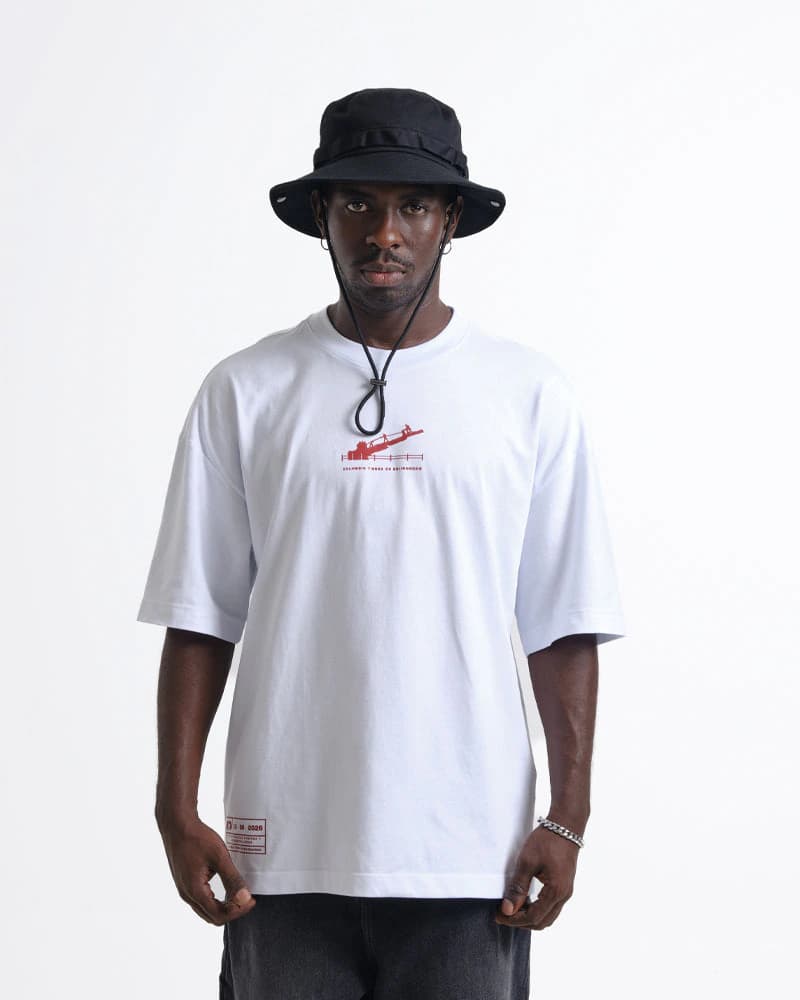 Camiseta Blanca Oversize - Si Nos Mueve Nos Une - imagen 6