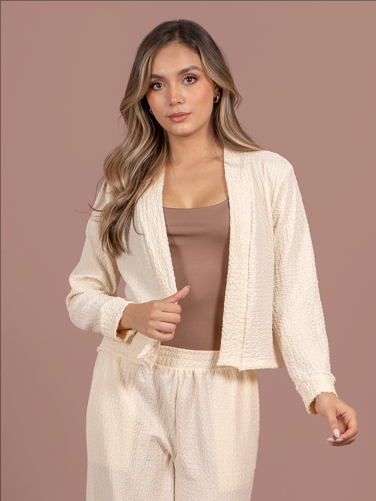 Chaqueta Star Leyva Ivory - imagen 1