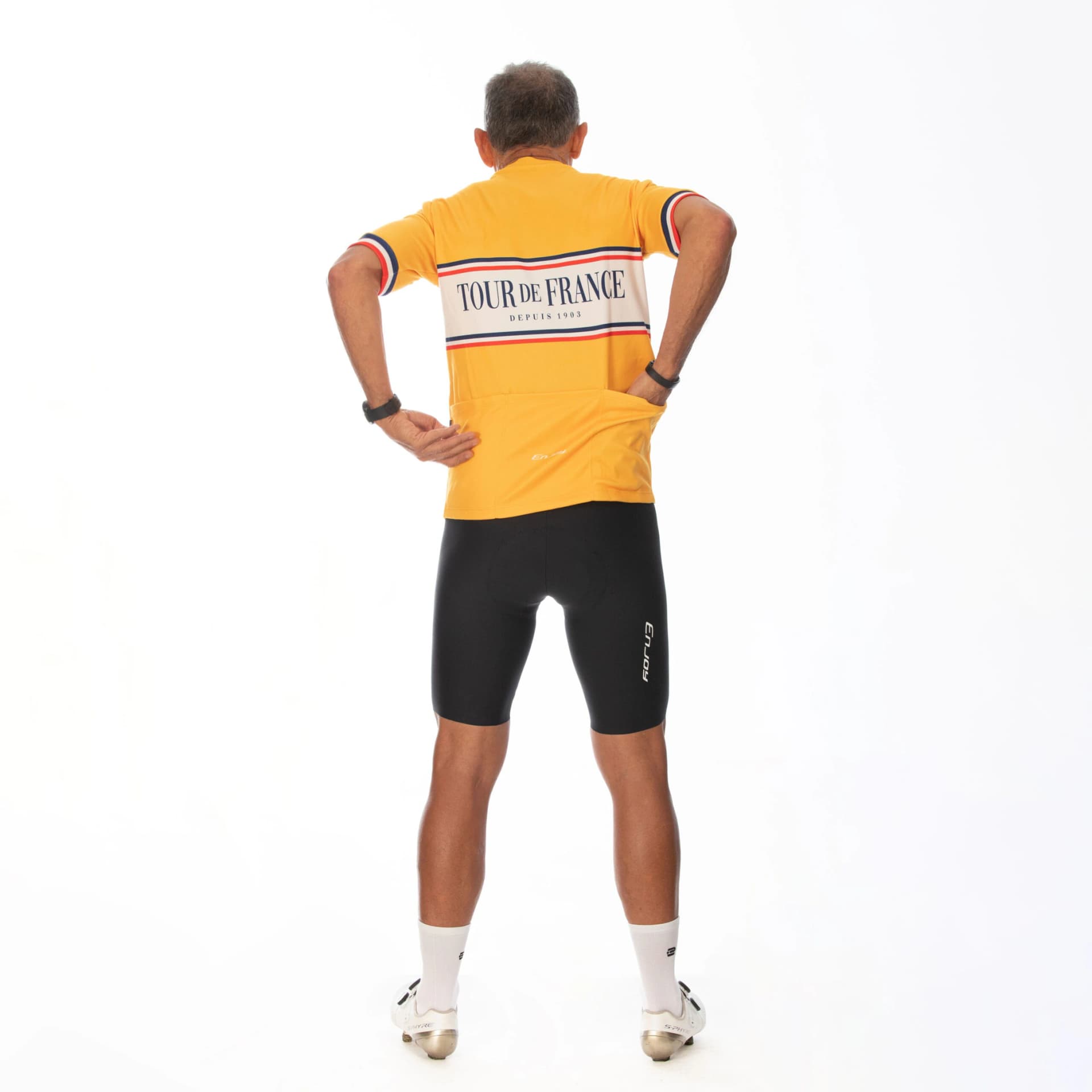 Cycling Jersey MC Vintage Tour de France Unisex - imagen 4