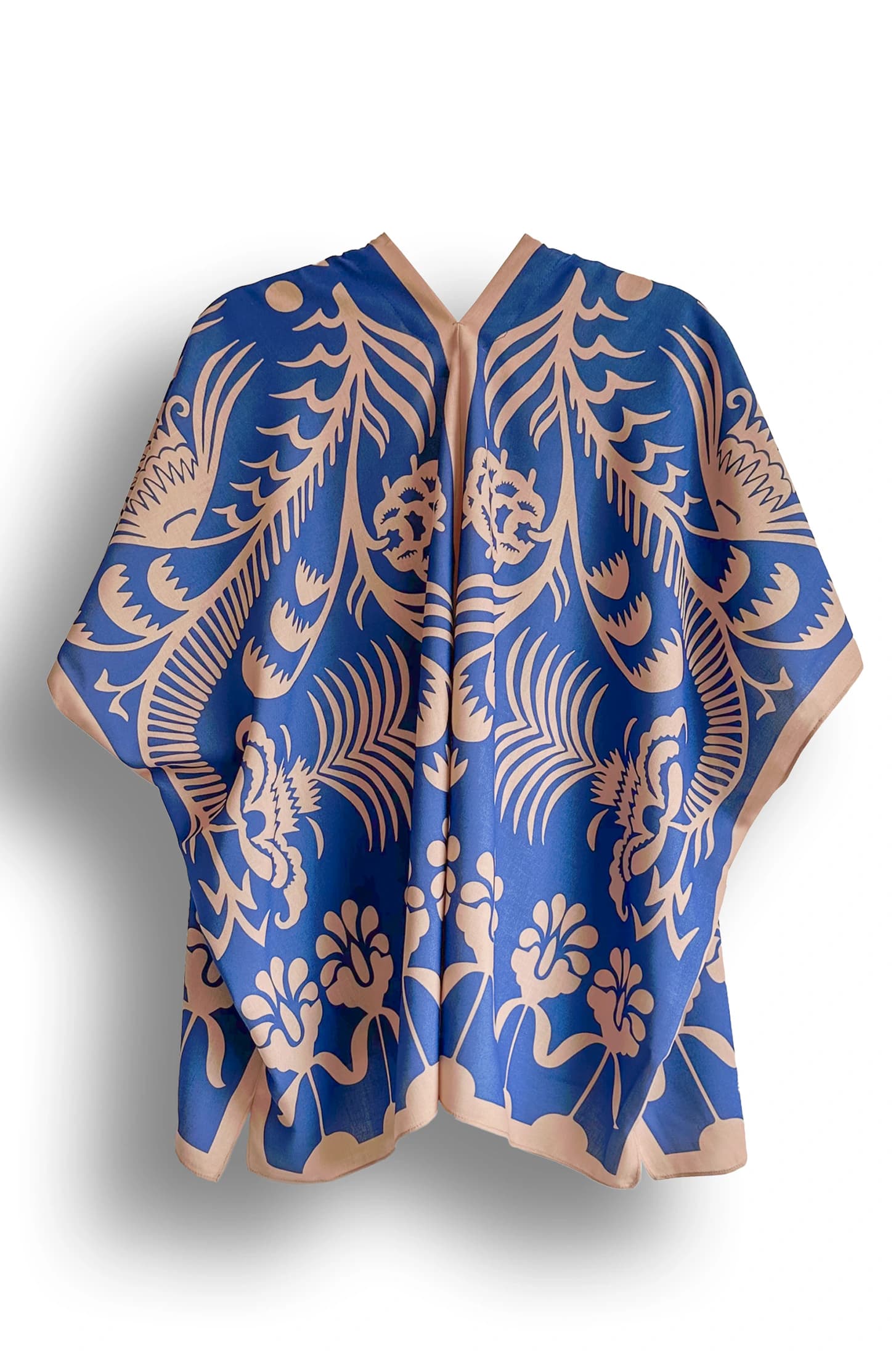 Kimono Corto Agave Azul, Lino - imagen 7