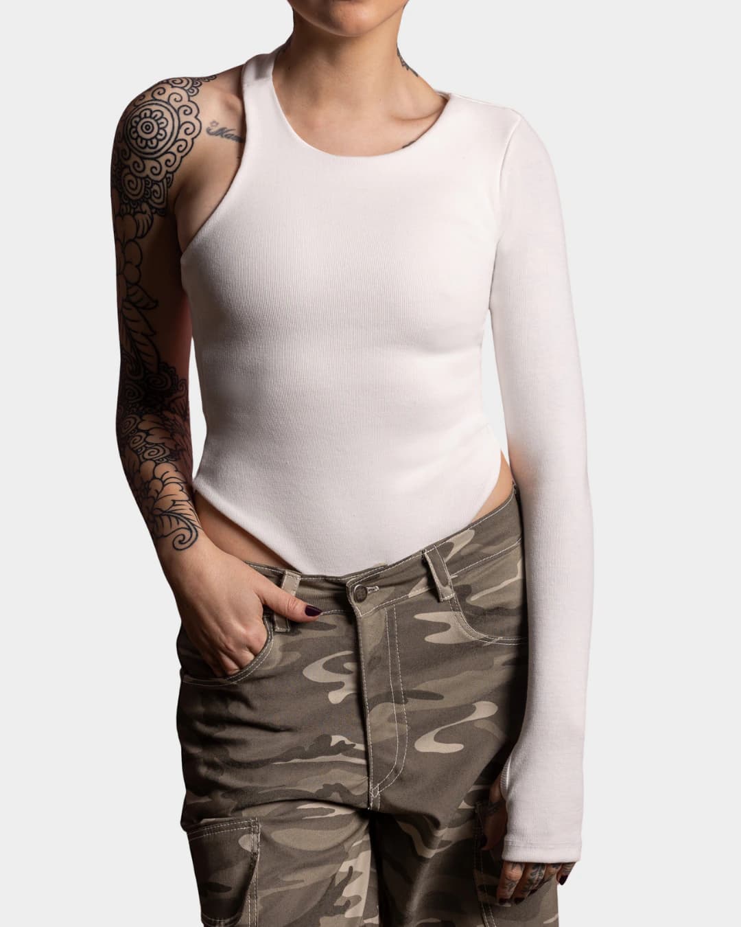 CREAMY BODYSUIT - imagen 1